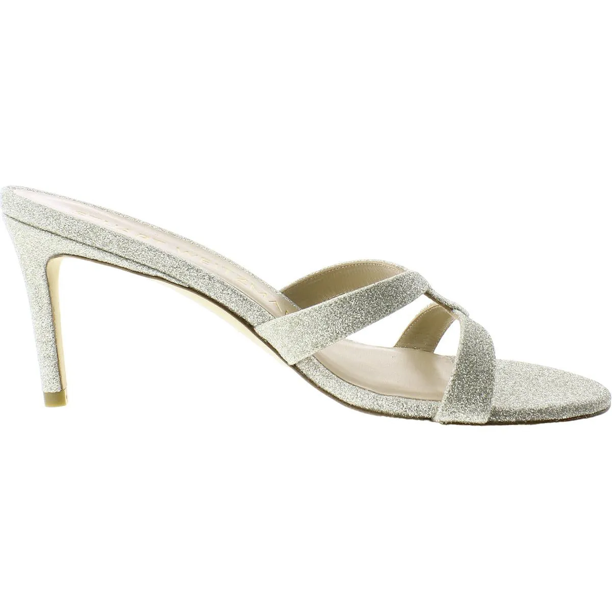 Soiree Sleek 75 Womens Leather Open Toe Heels