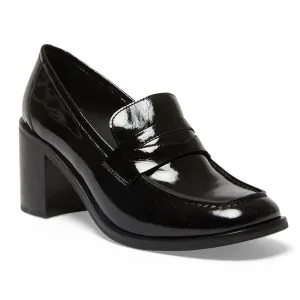 Sonya Loafer in Black Patent
