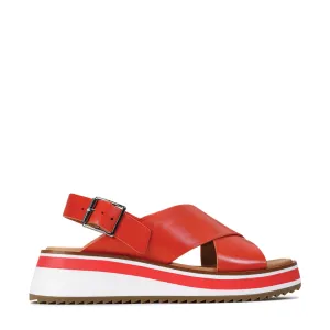 SPORTER LEATHER WEDGE SANDAL