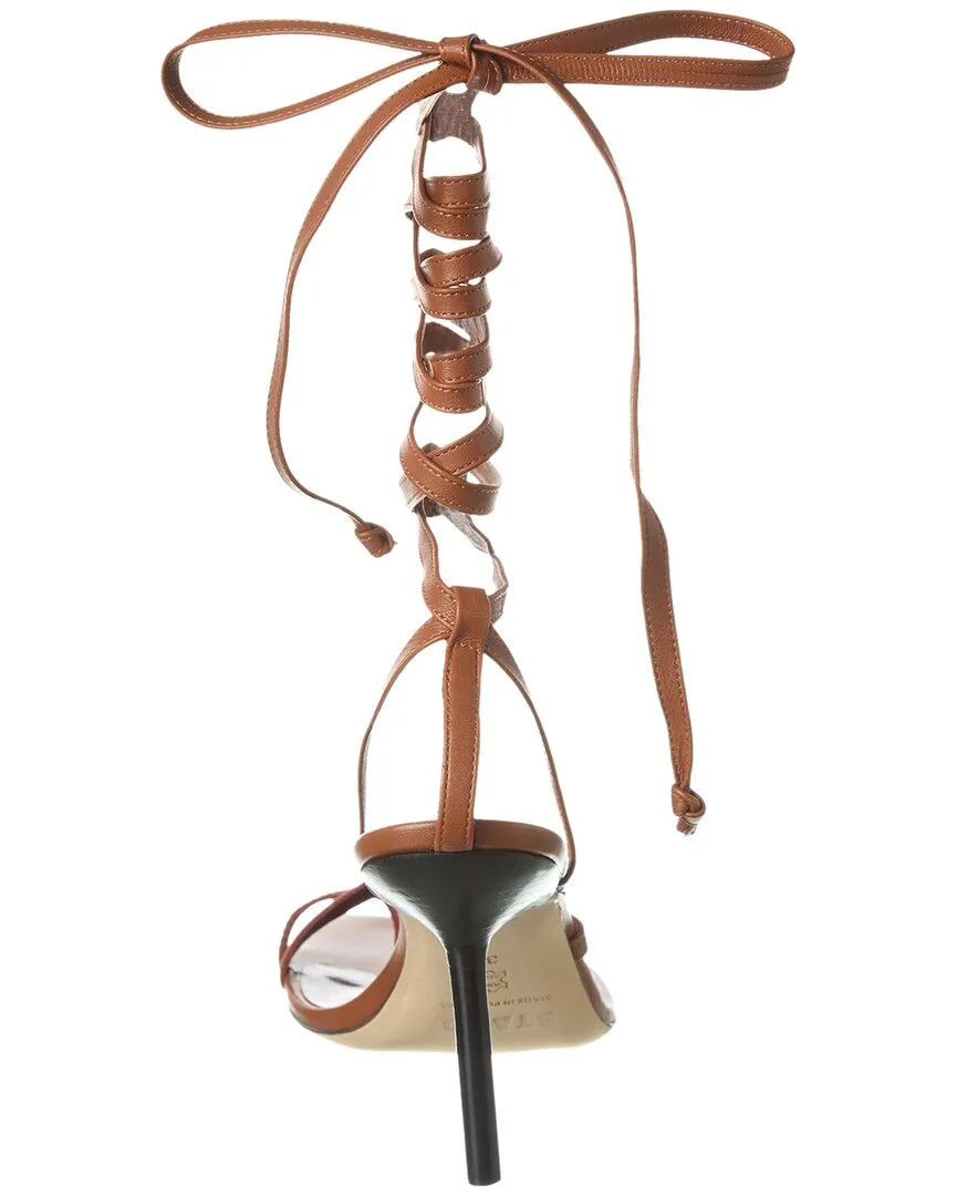 STAUD Nicola Leather Gladiator Sandal