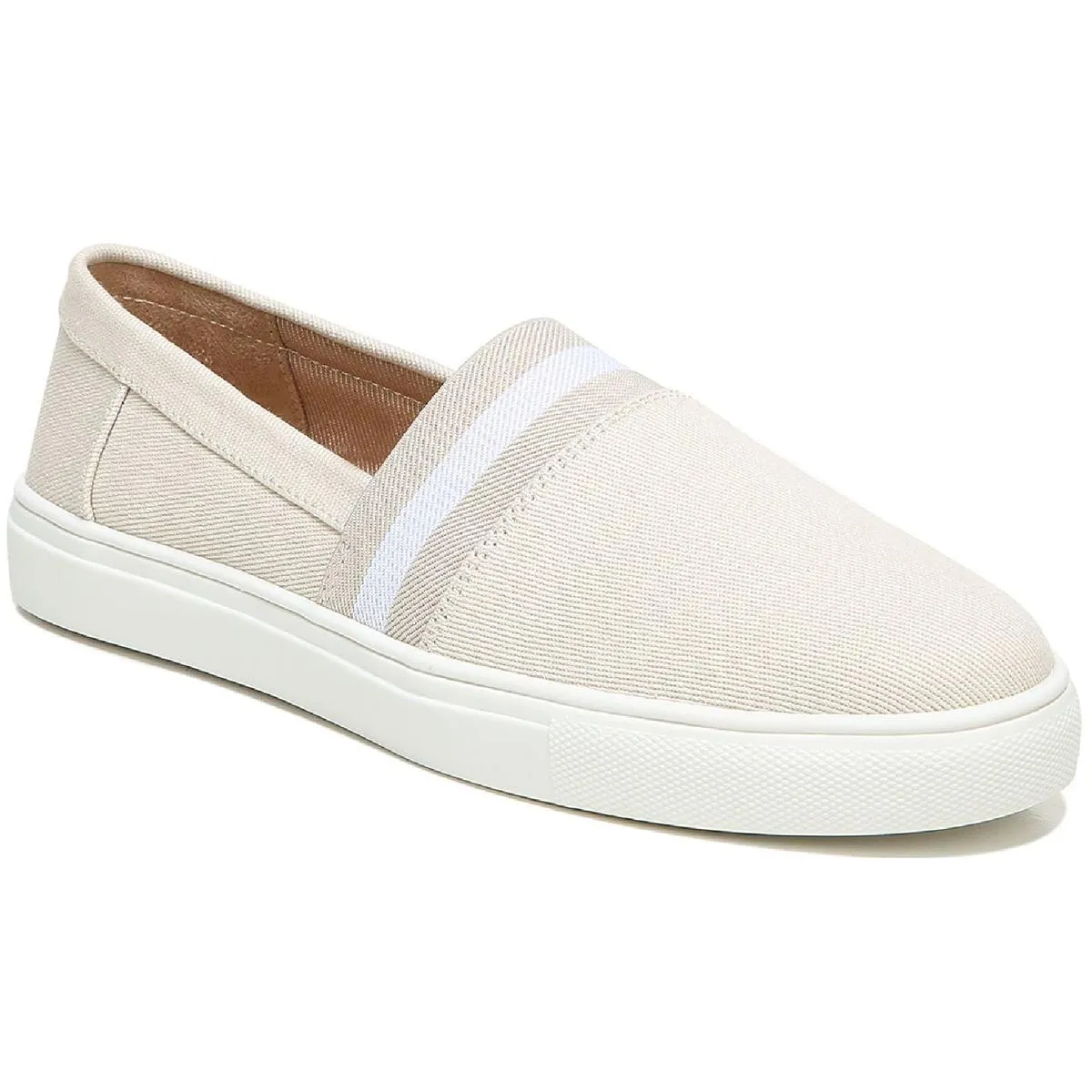 Stockton Womens Canvas Casual Slip-On Sneakers