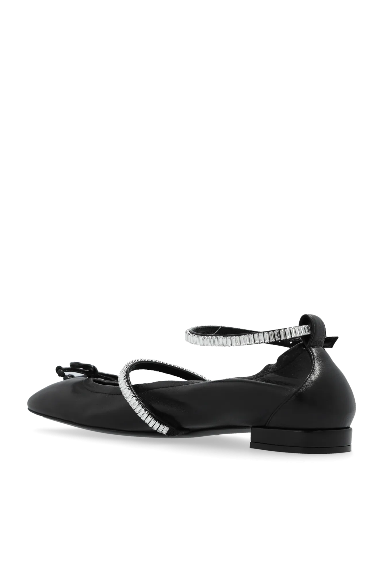 Stuart Weitzman Leather Ballet Flats `stefanie`