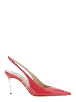 Superblade Tiffany' Pink Slingback Pumps