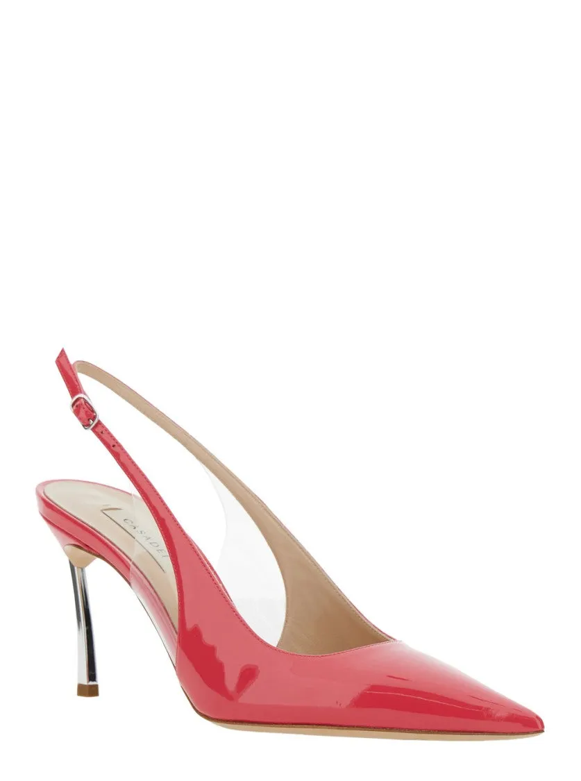 Superblade Tiffany' Pink Slingback Pumps