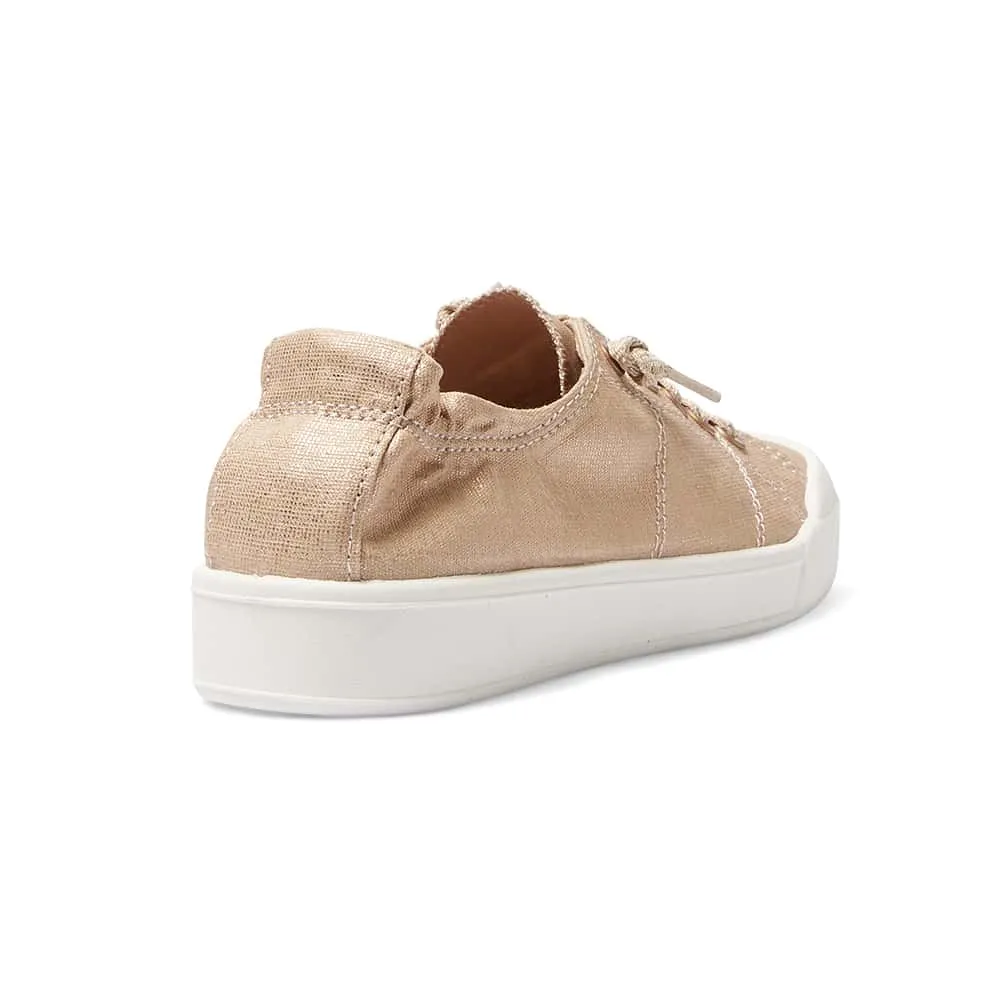 Switch Sneaker in Rose Gold Canvas