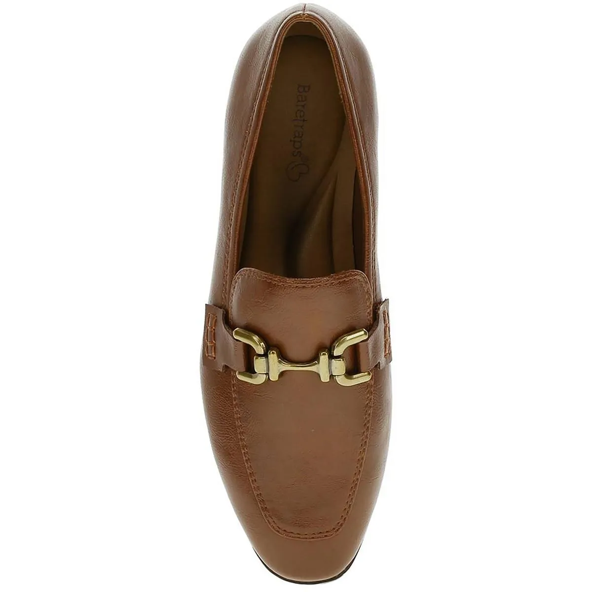 Tammy Womens Embellished Faux Leather Loafers