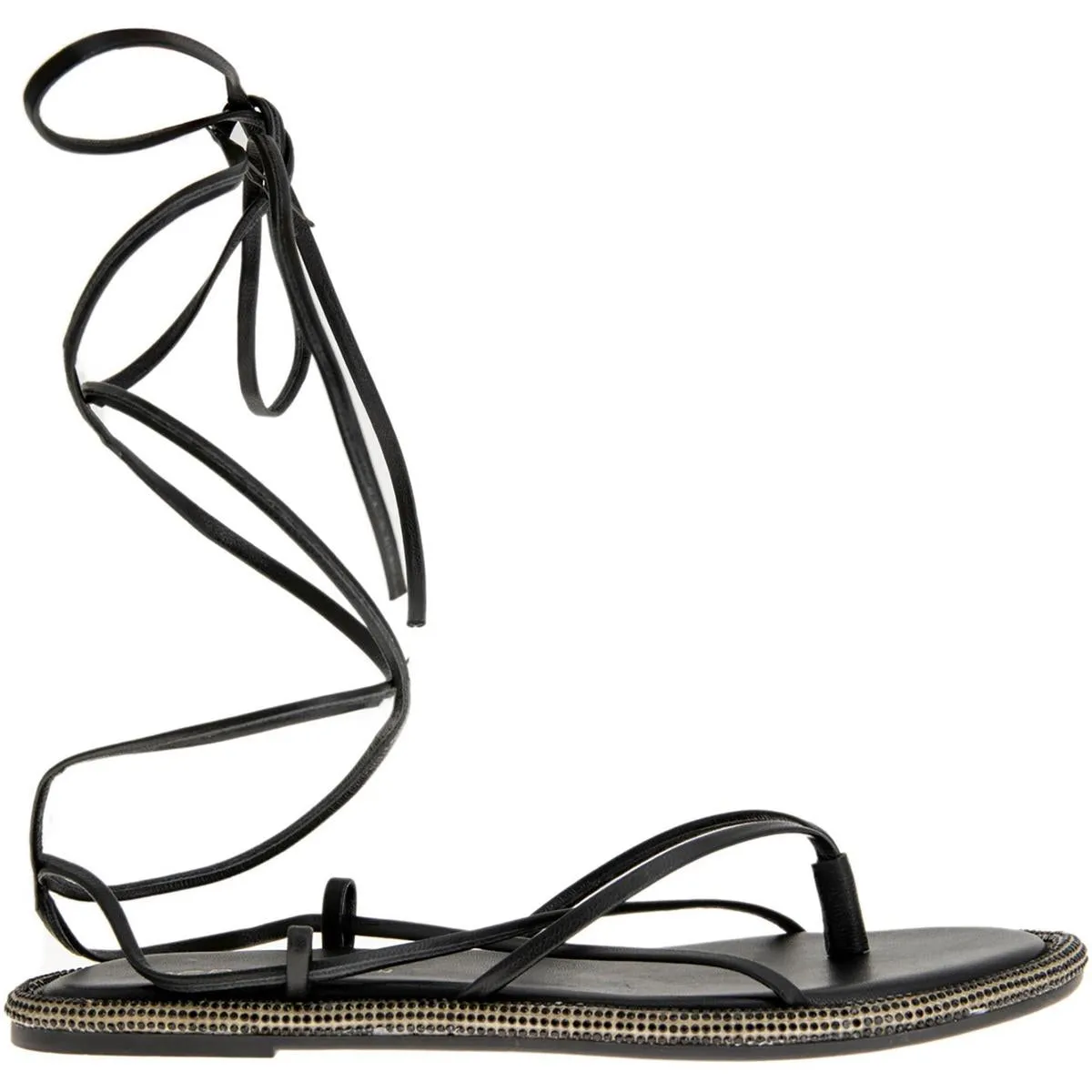 Tarin Womens Faux Leather Strappy Slingback Sandals