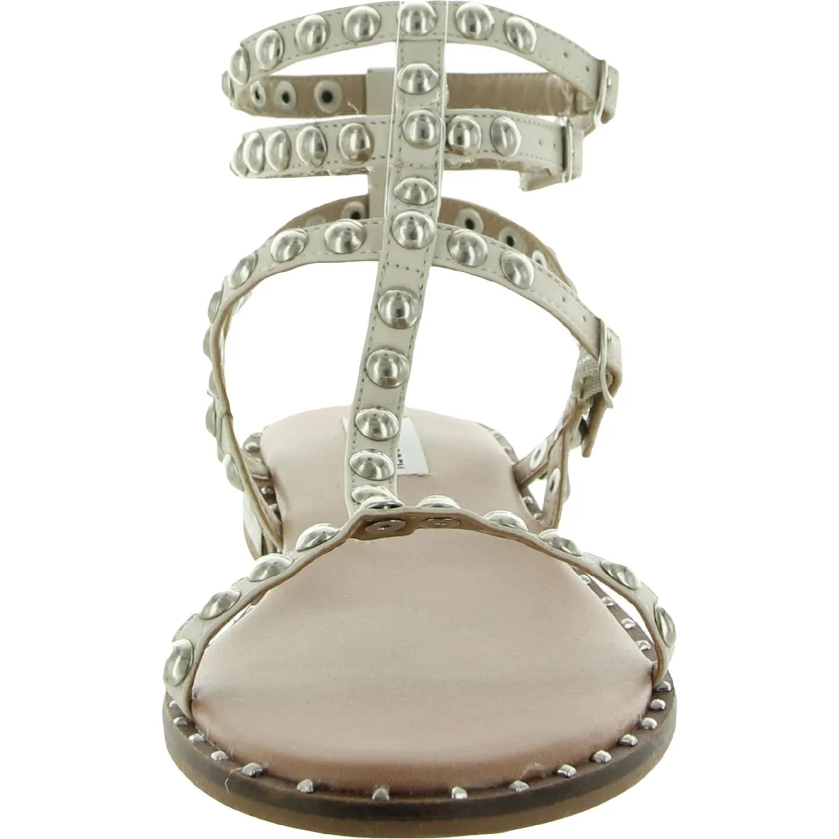 Tashia Womens Faux Leather Padded Insole Gladiator Sandals