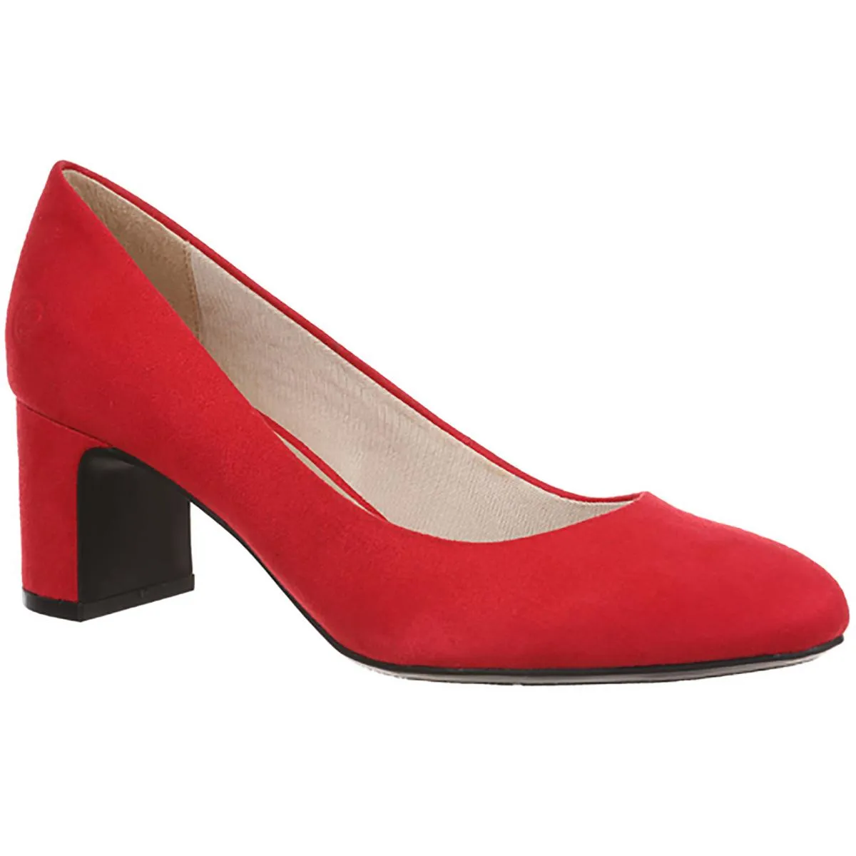 Taylor Womens Cushioned Footbed Slip On Pumps