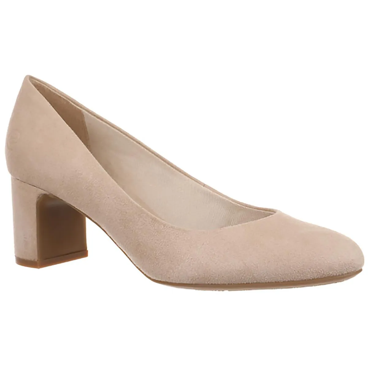 Taylor Womens Cushioned Footbed Slip On Pumps