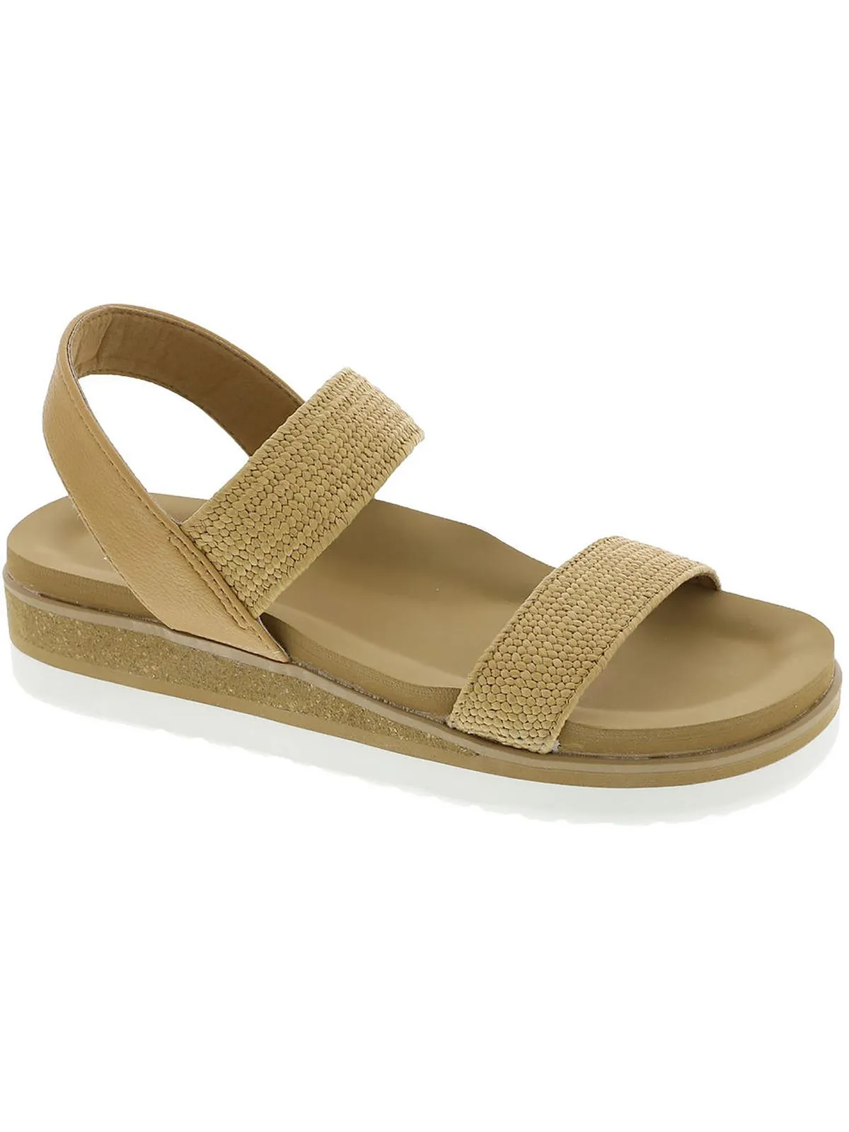 Terry Womens Casual Ankle Strap Platform Sandals
