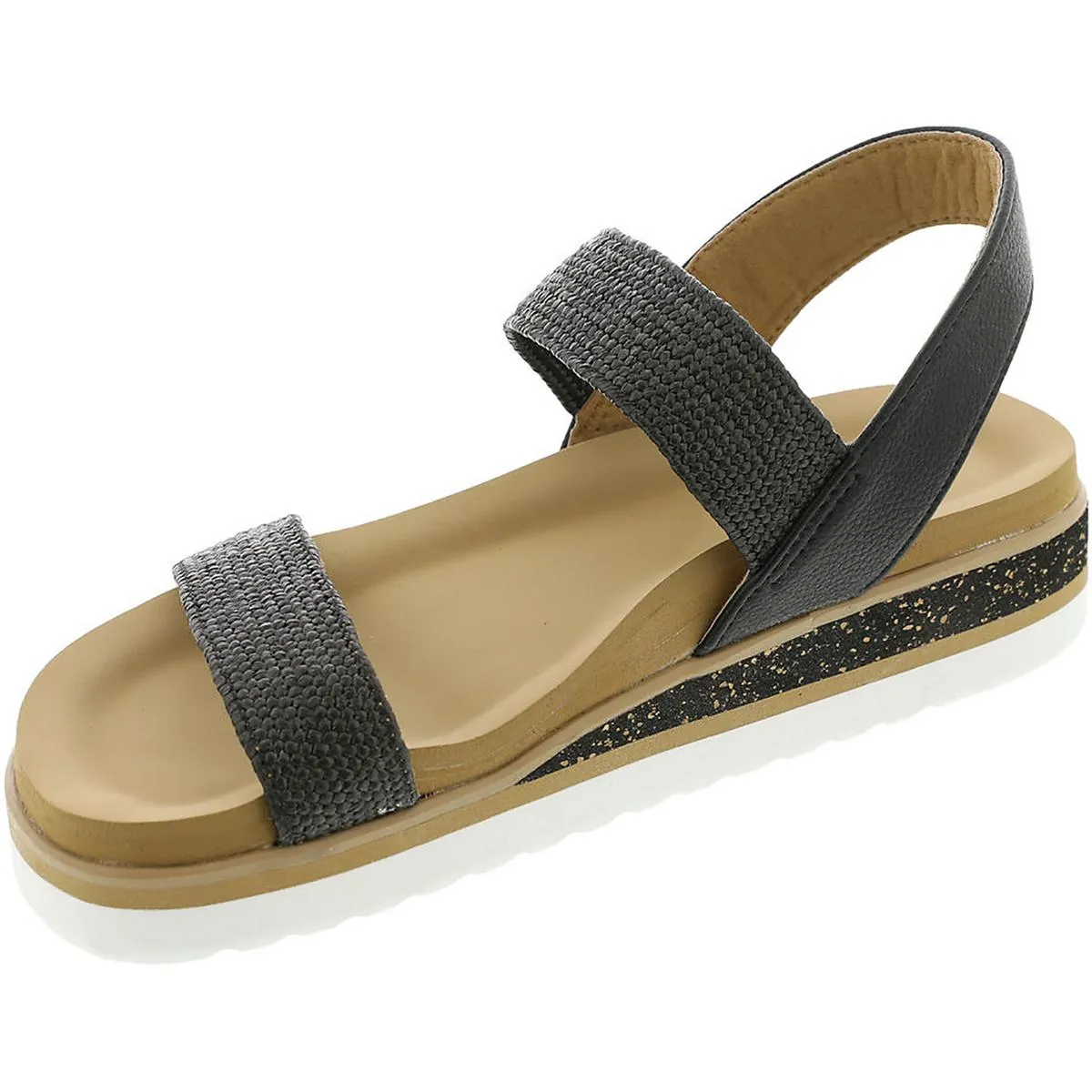 Terry Womens Casual Ankle Strap Platform Sandals