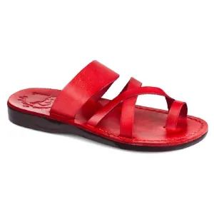 The Good Shepherd Slide Sandal In Red