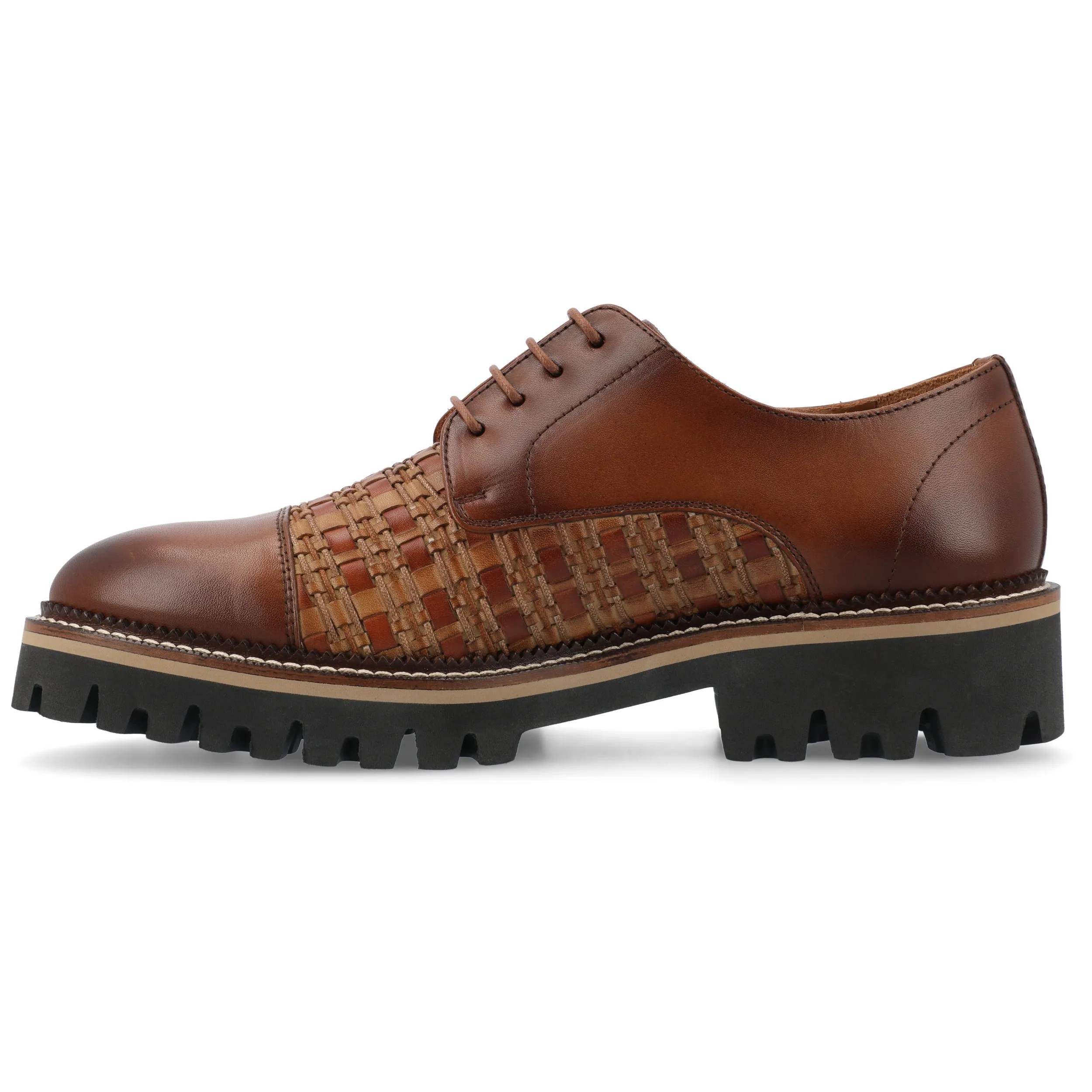 The Lucia Shoe in Black Woven