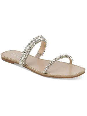 Thina Womens Flat Slip On Slide Sandals