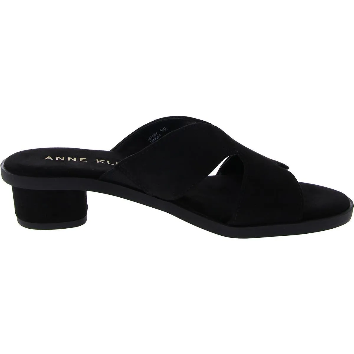 Timmy Womens Faux Suede Slip On Slide Sandals
