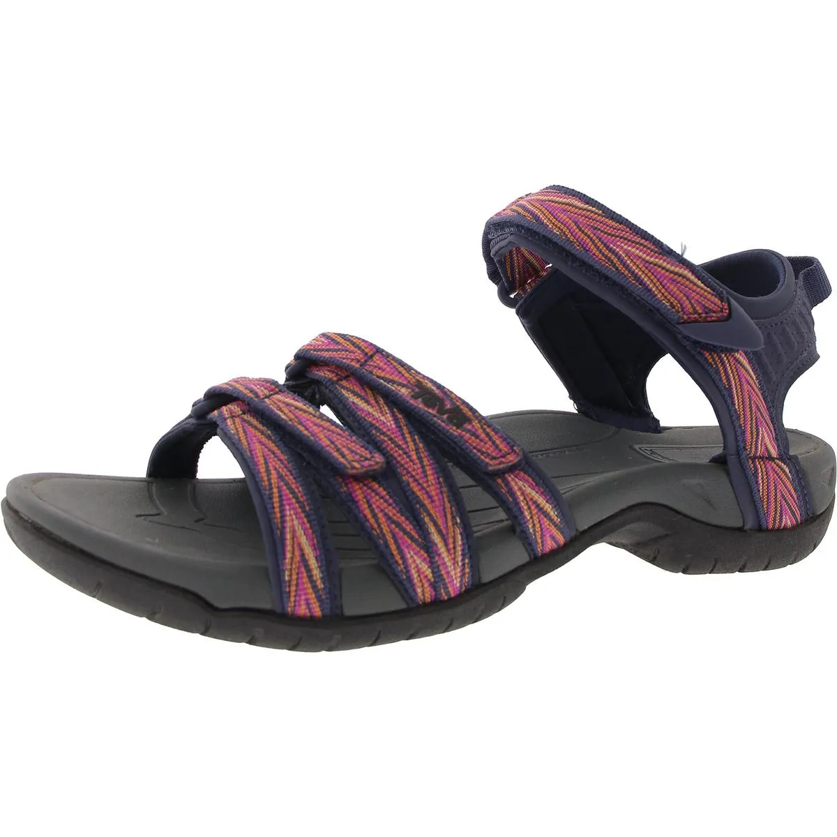 Tirra Womens Contrast Trim Textured Sport Sandals