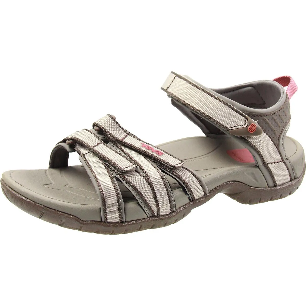 Tirra Womens Contrast Trim Textured Sport Sandals