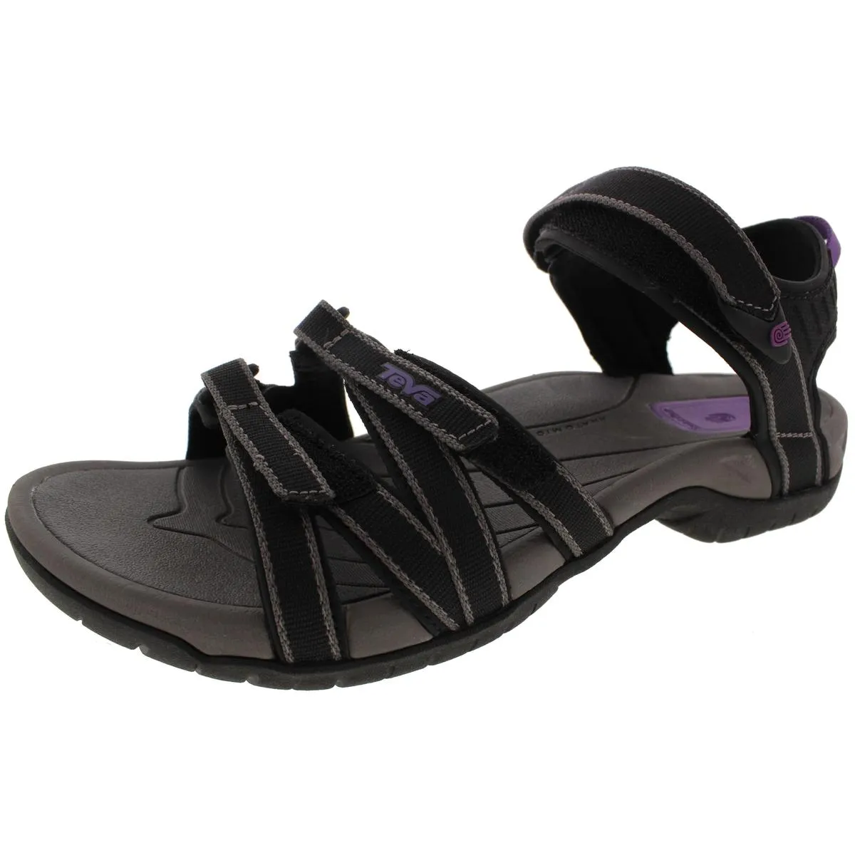 Tirra Womens Contrast Trim Textured Sport Sandals