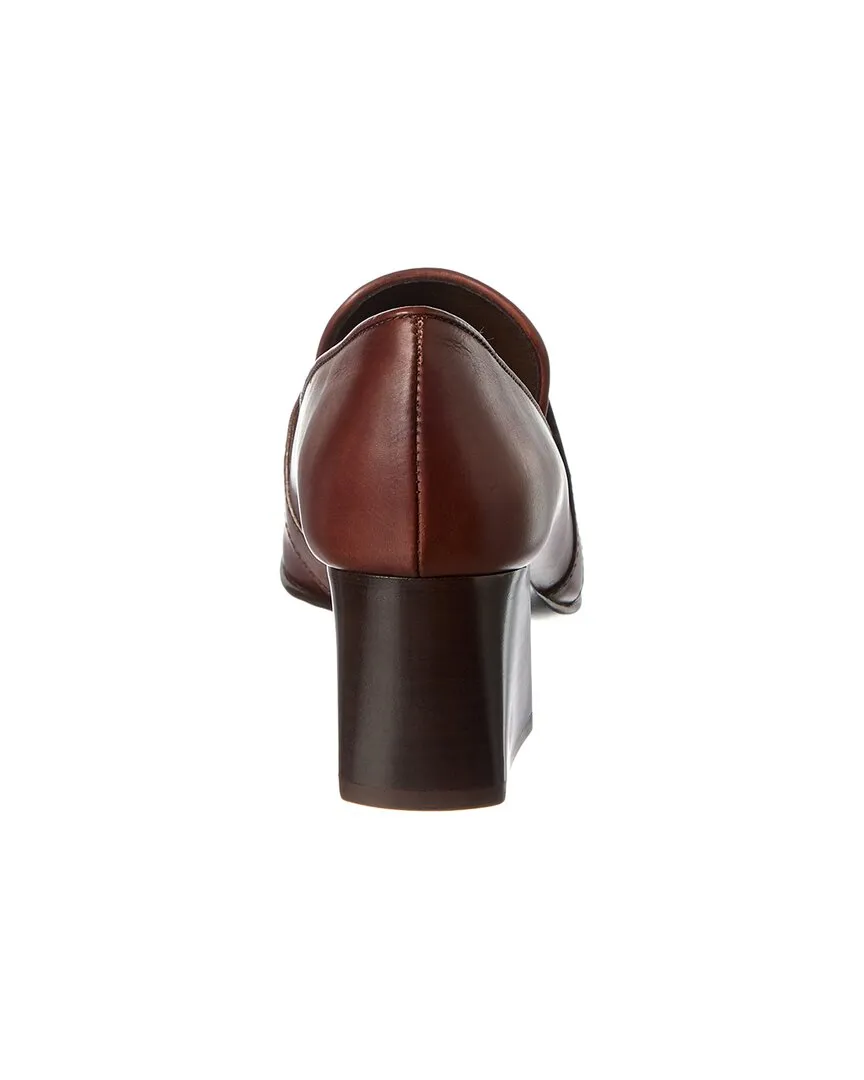 TODs Chain Link Leather Pump