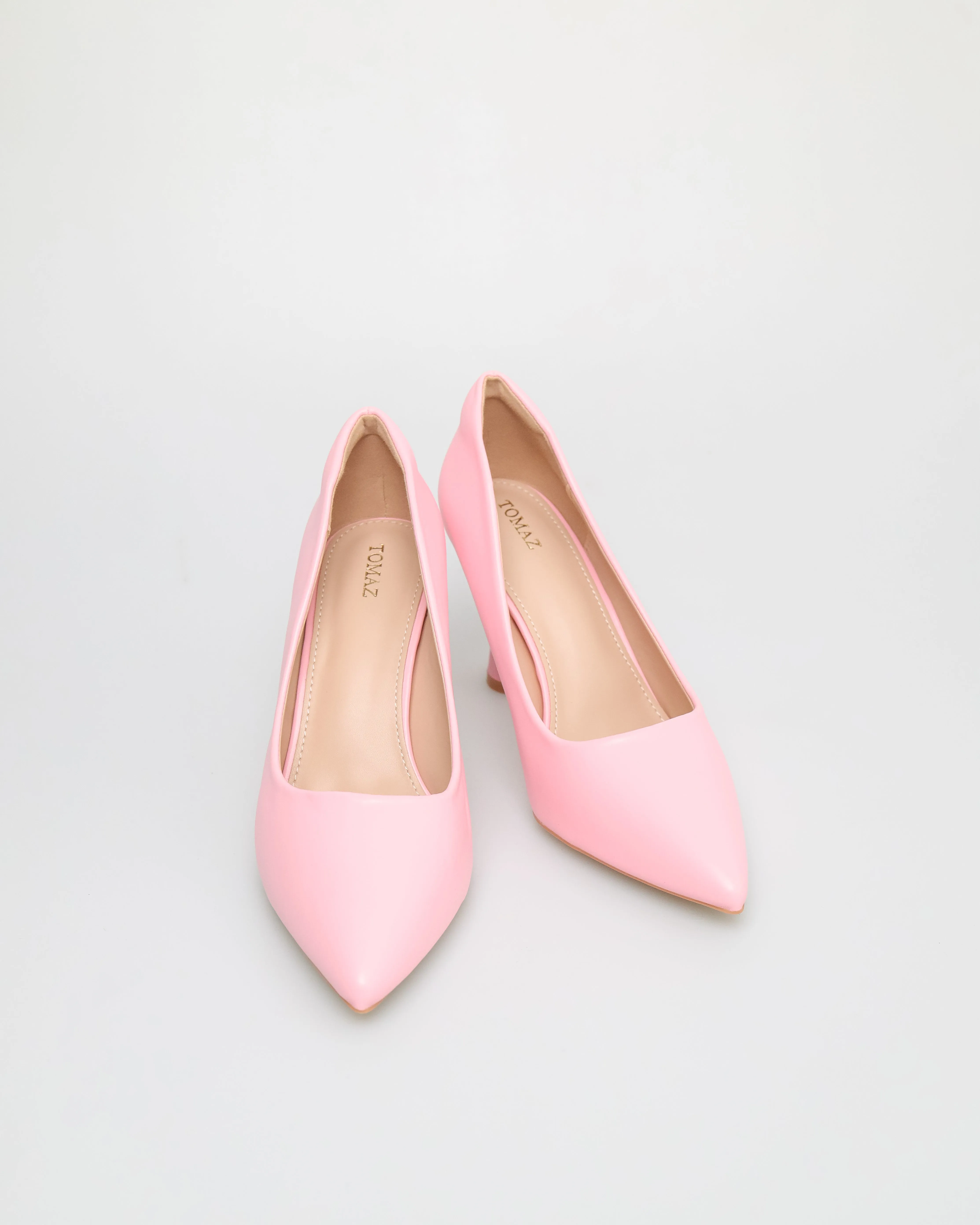Tomaz FL073 Ladies Flared Heels
