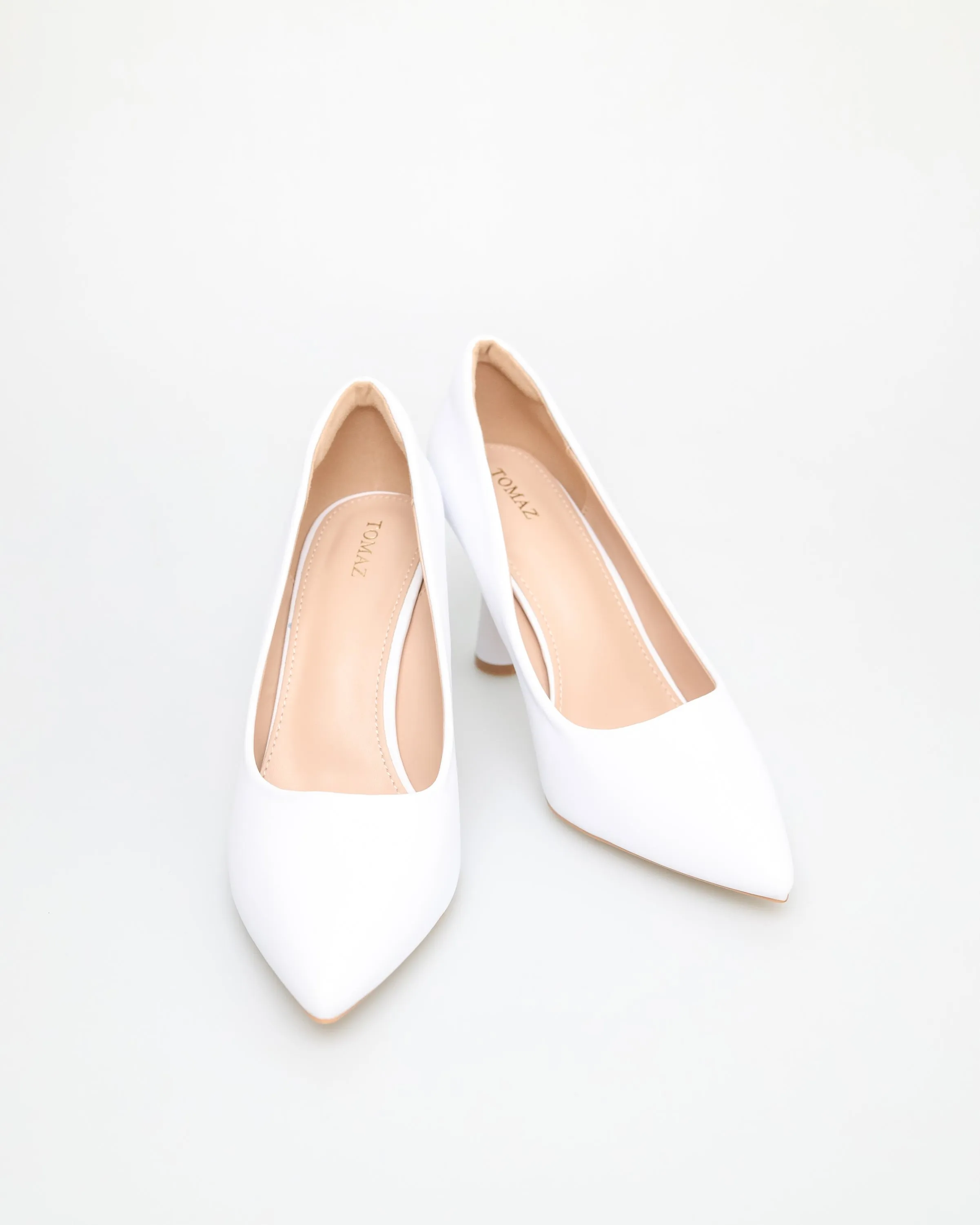 Tomaz FL073 Ladies Flared Heels