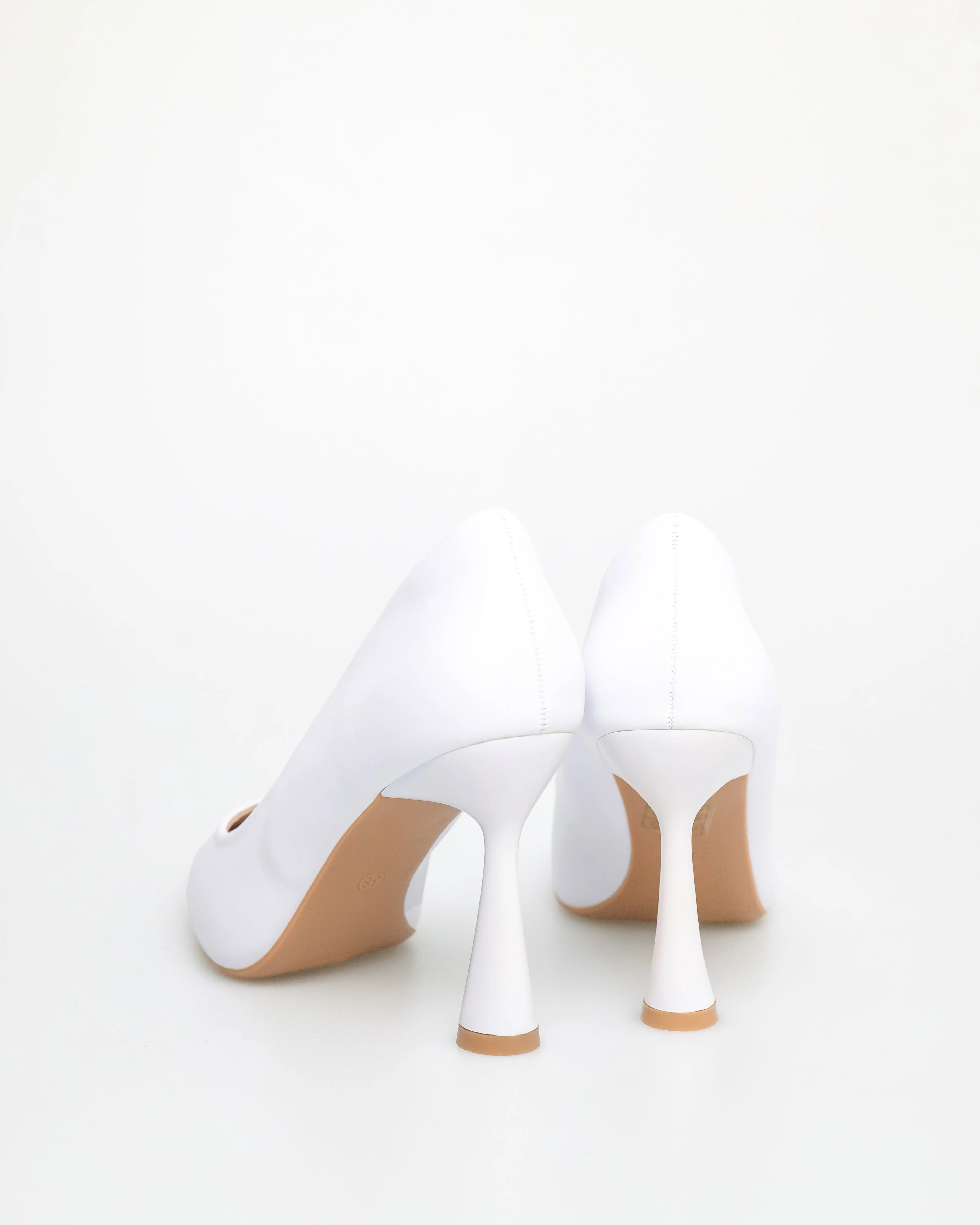 Tomaz FL073 Ladies Flared Heels