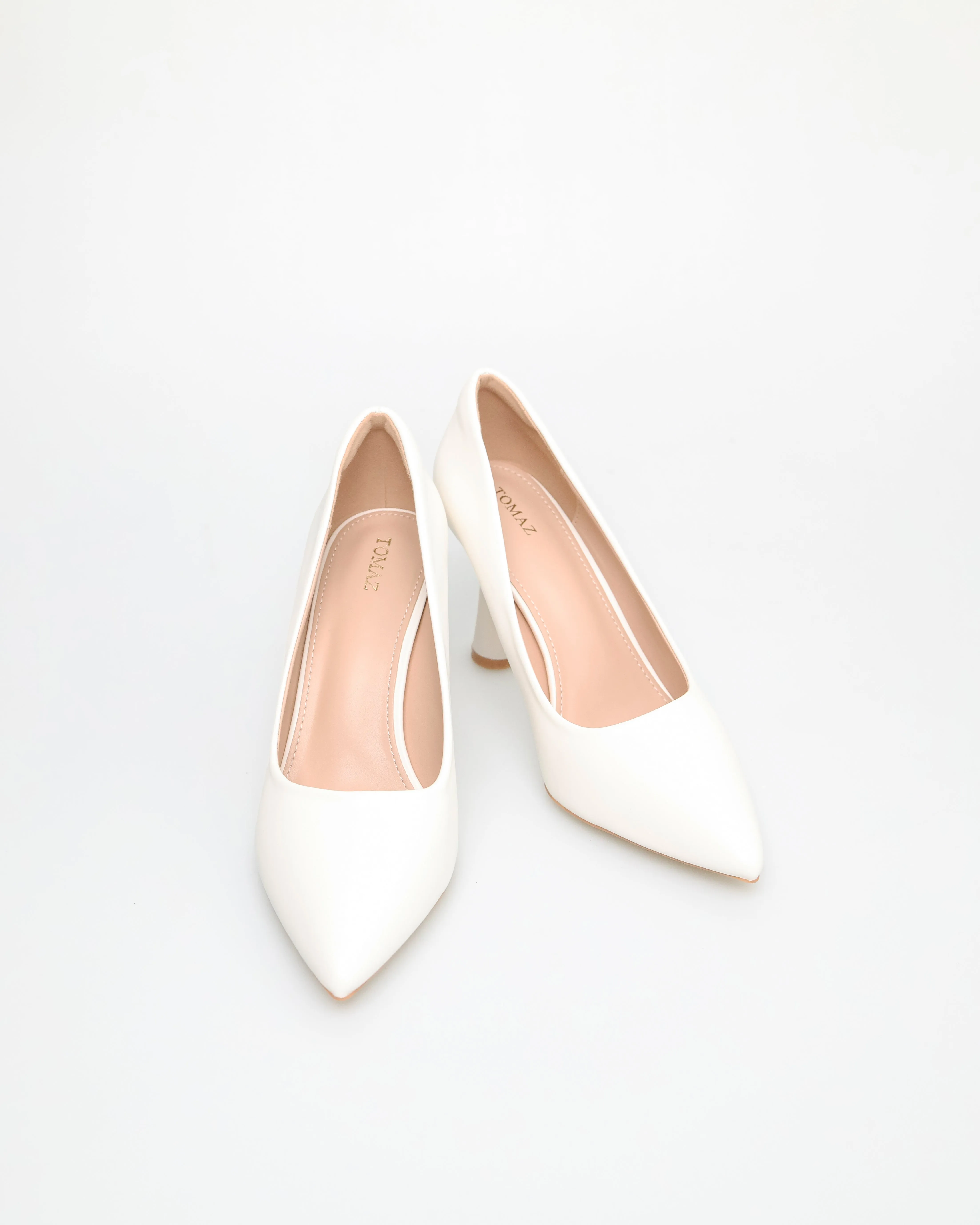 Tomaz FL073 Ladies Flared Heels