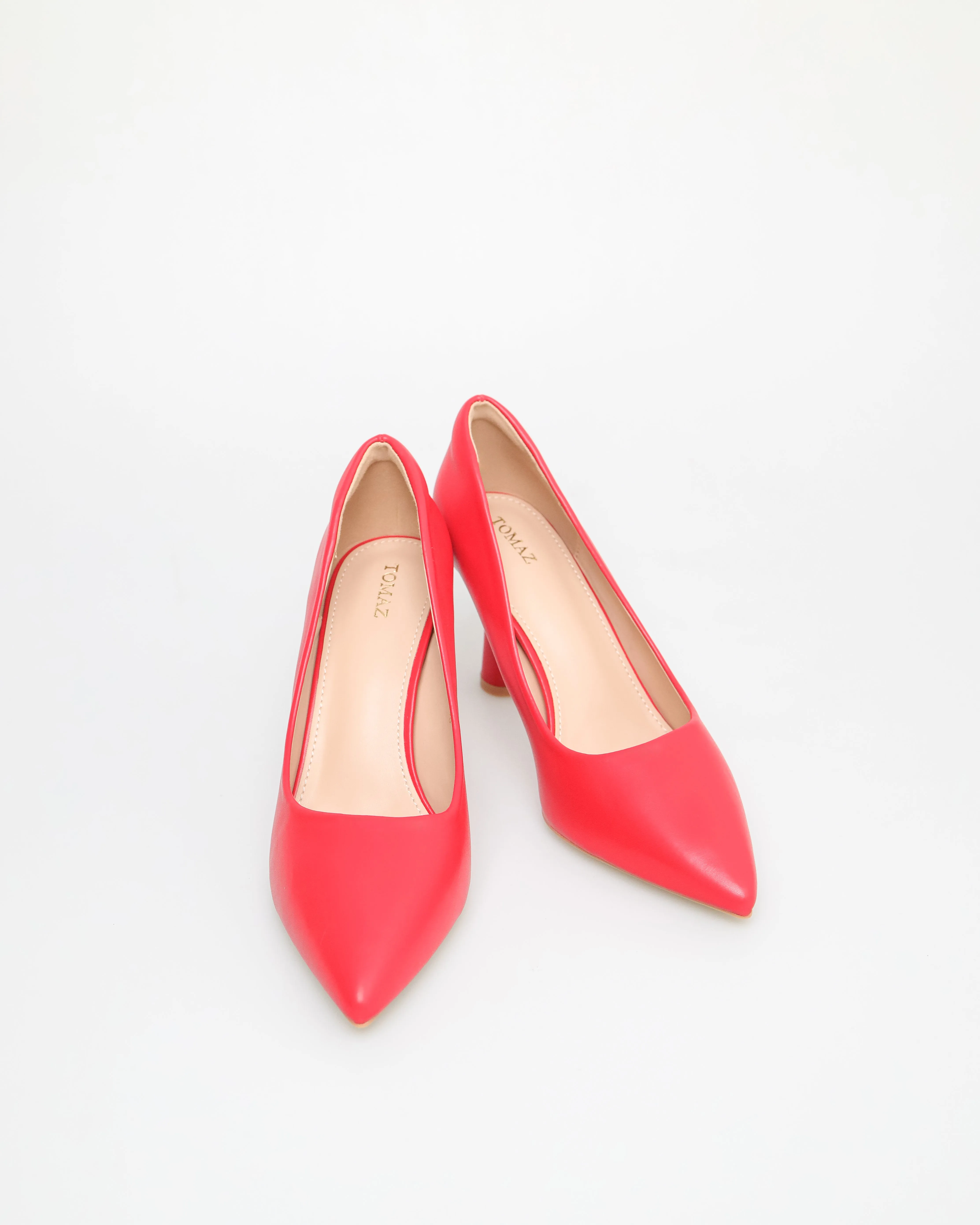 Tomaz FL073 Ladies Flared Heels