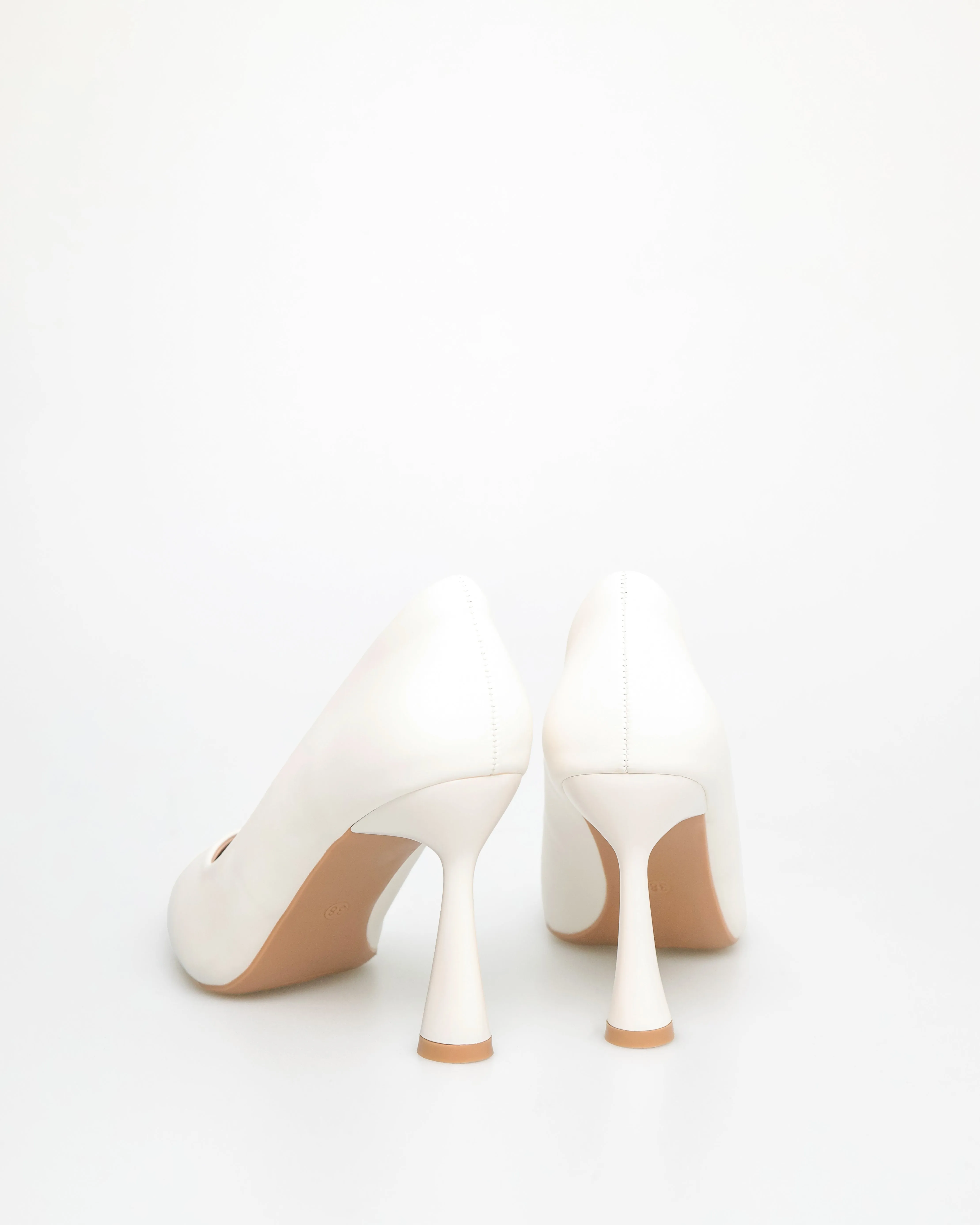 Tomaz FL073 Ladies Flared Heels