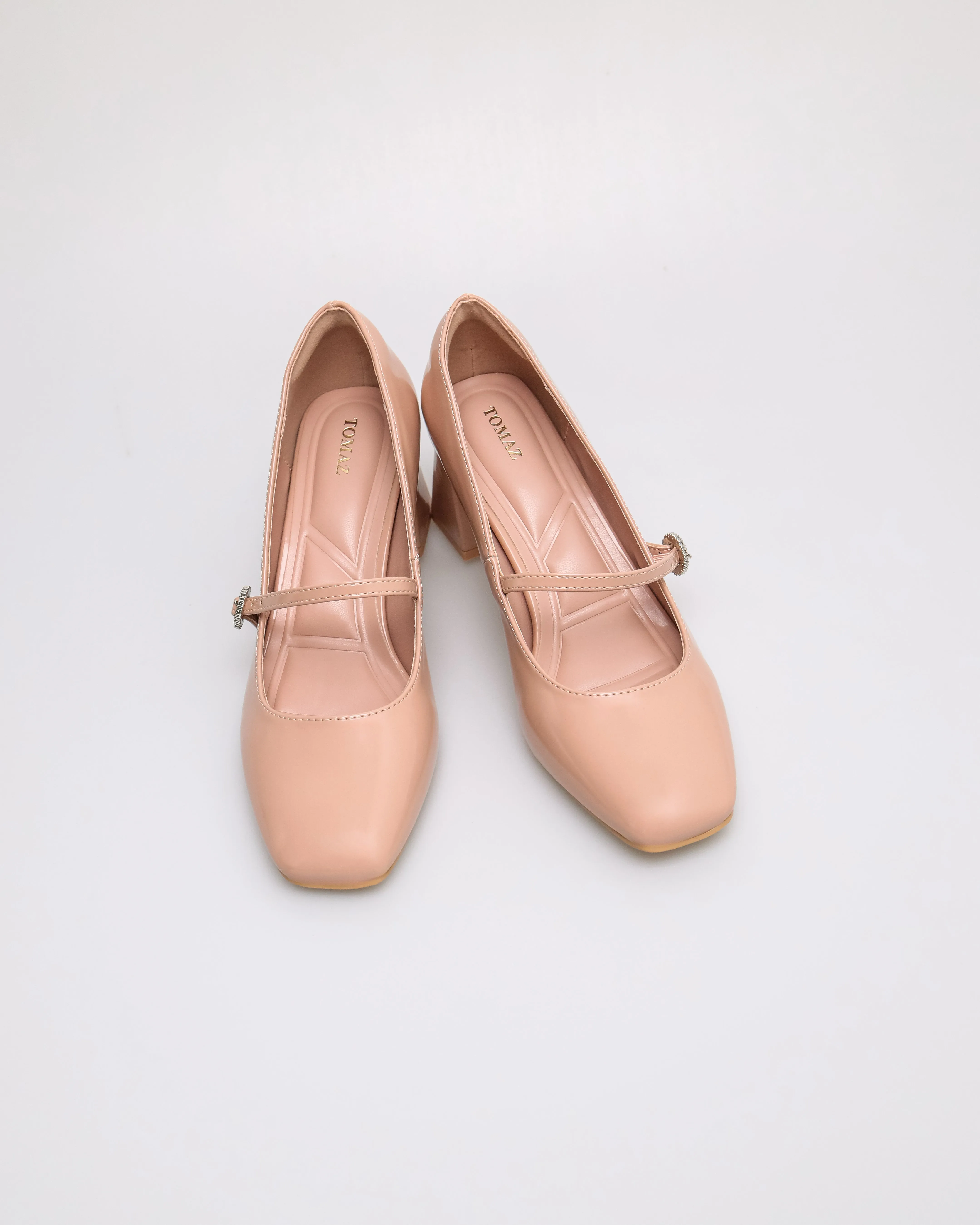 Tomaz FL103 Ladies Crystal Blossom Heels