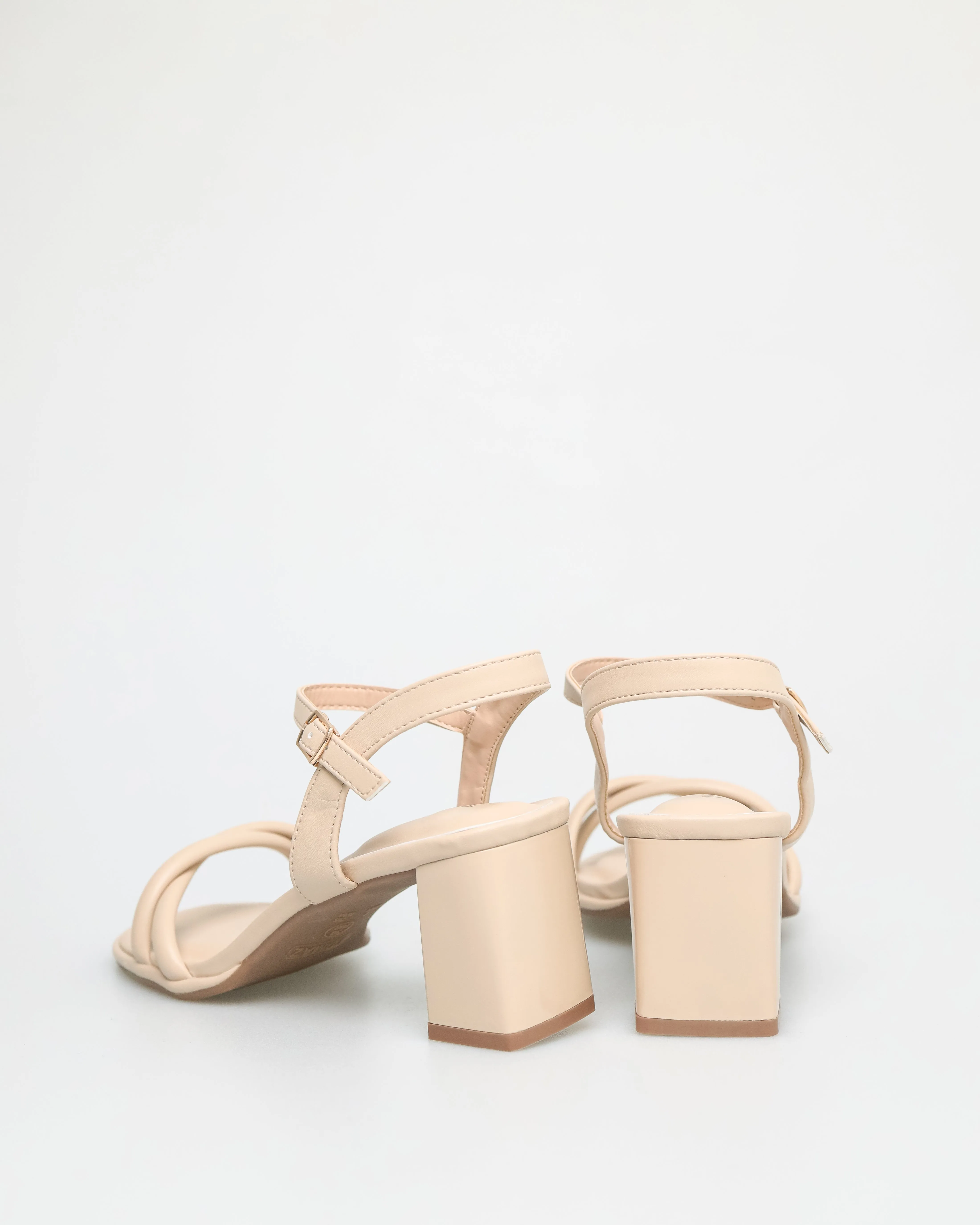 Tomaz NN169 Ladies Twisted Strap Block Heels
