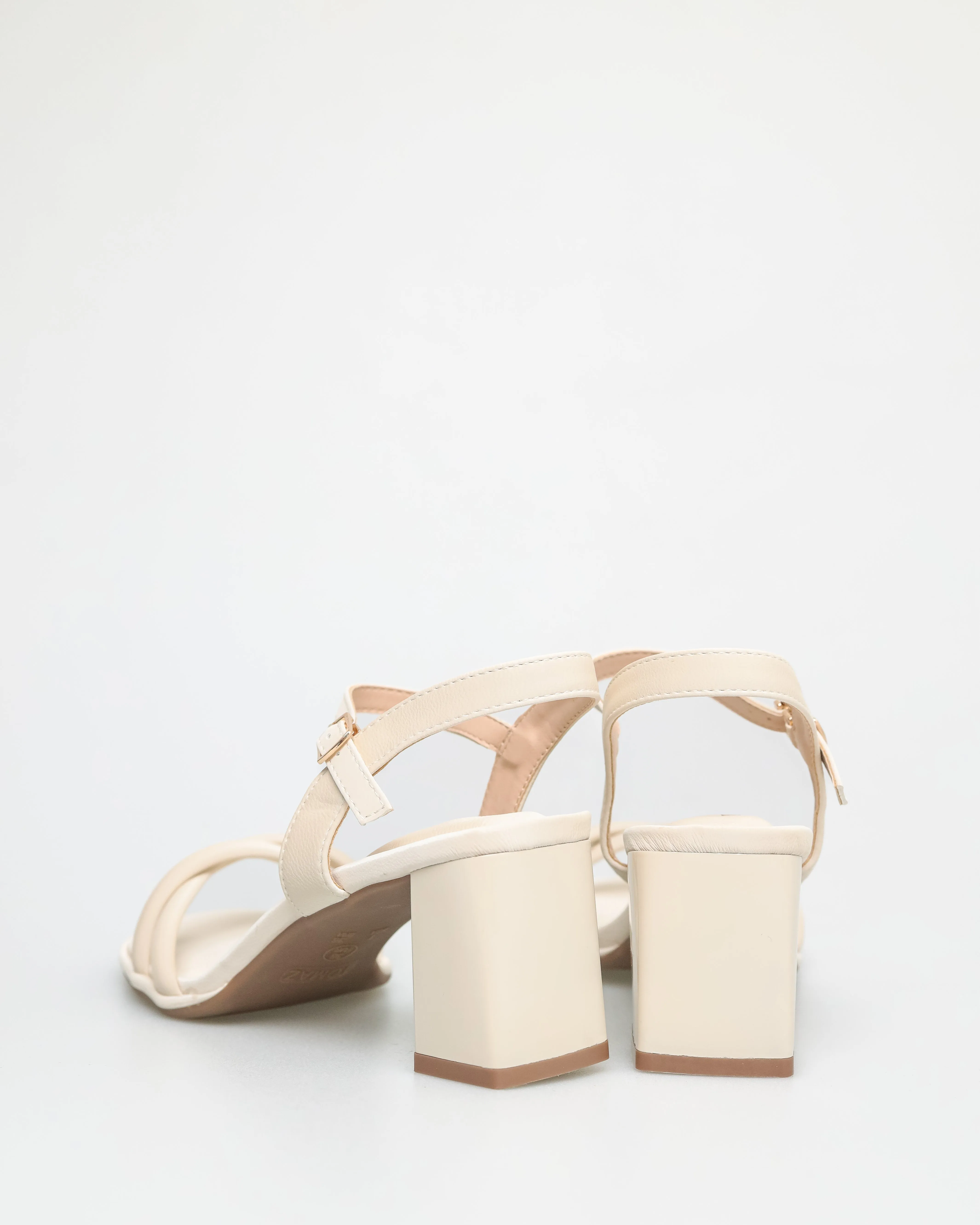 Tomaz NN169 Ladies Twisted Strap Block Heels