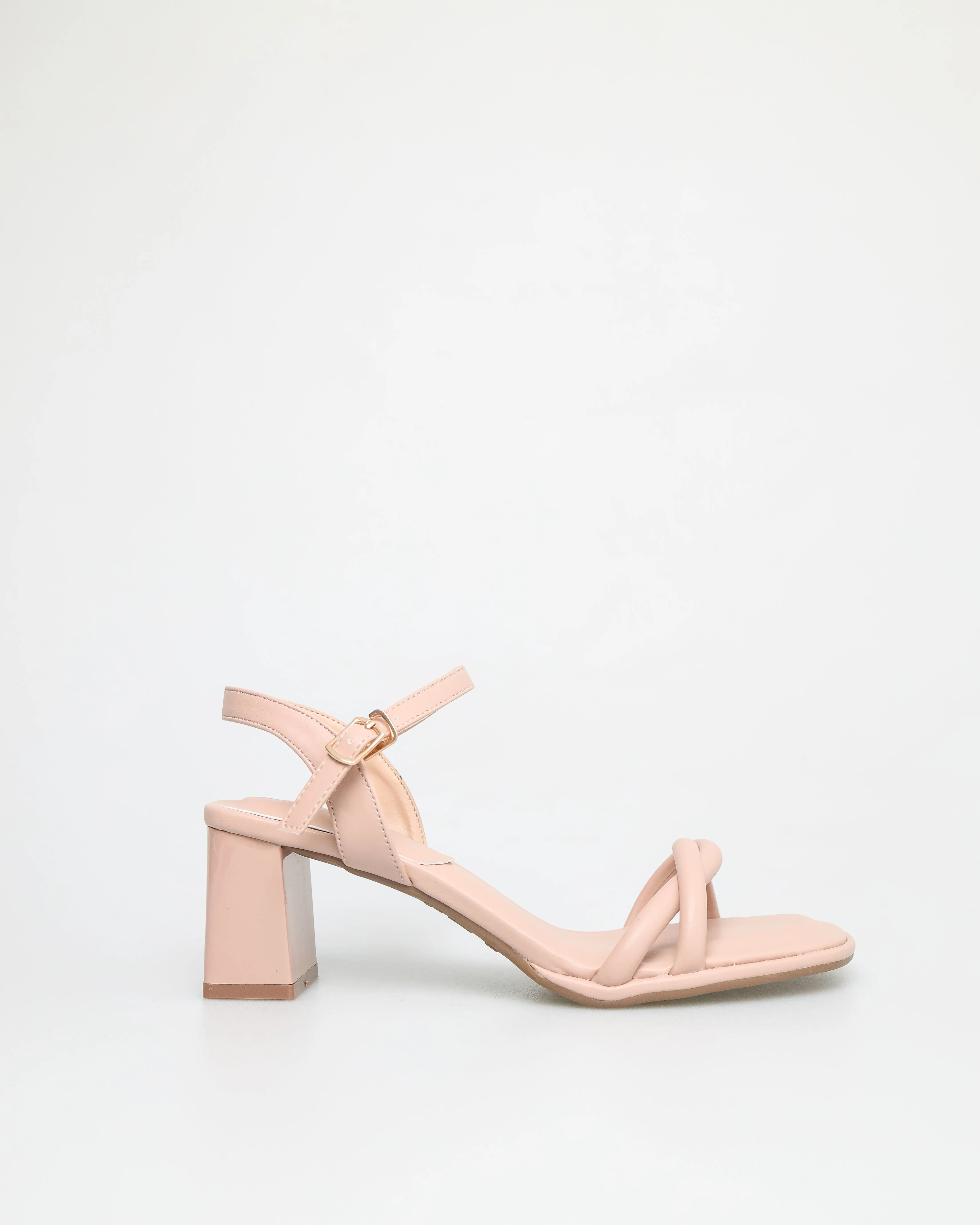 Tomaz NN169 Ladies Twisted Strap Block Heels