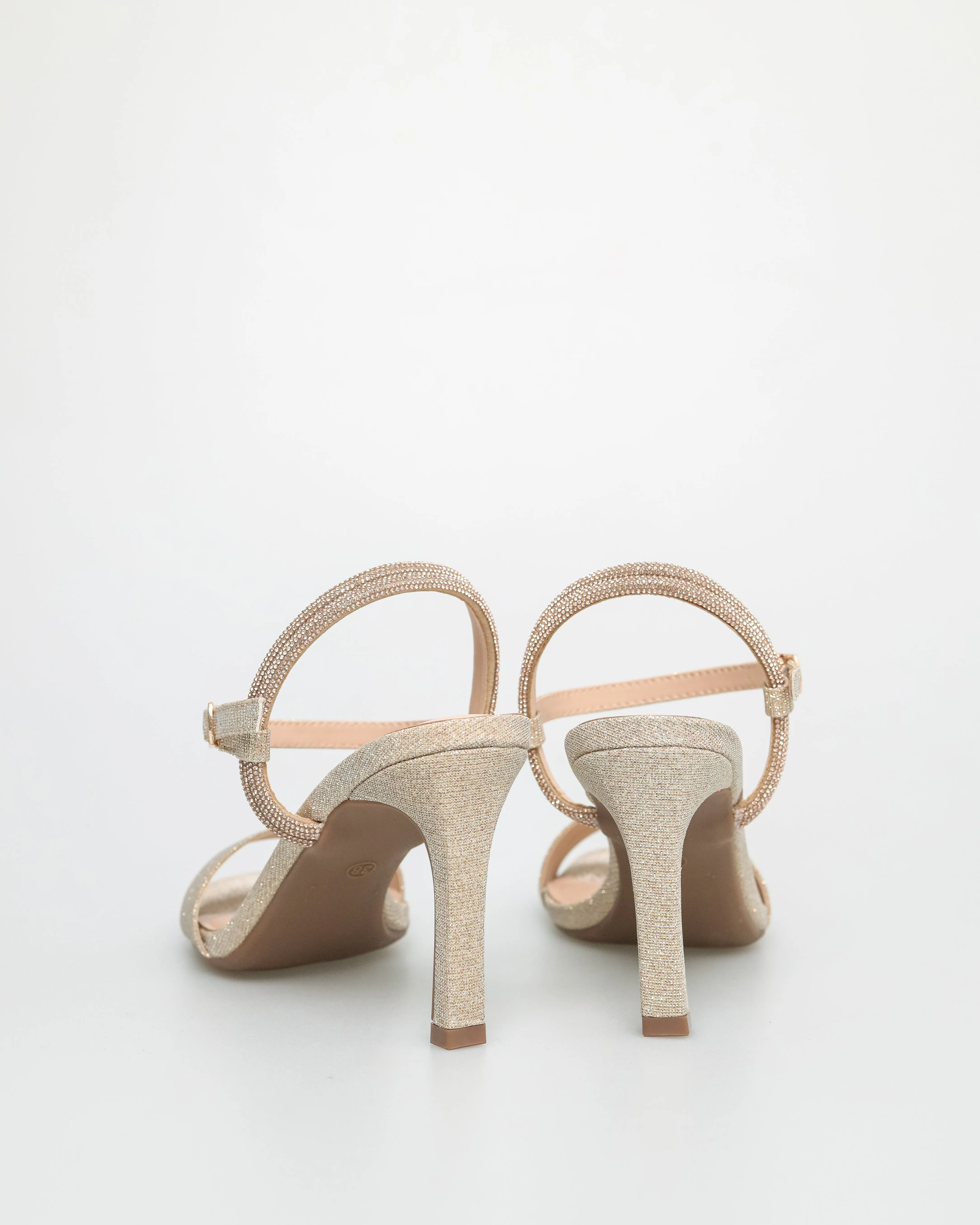 Tomaz NN299 Ladies Glitter Slingbacks Heels