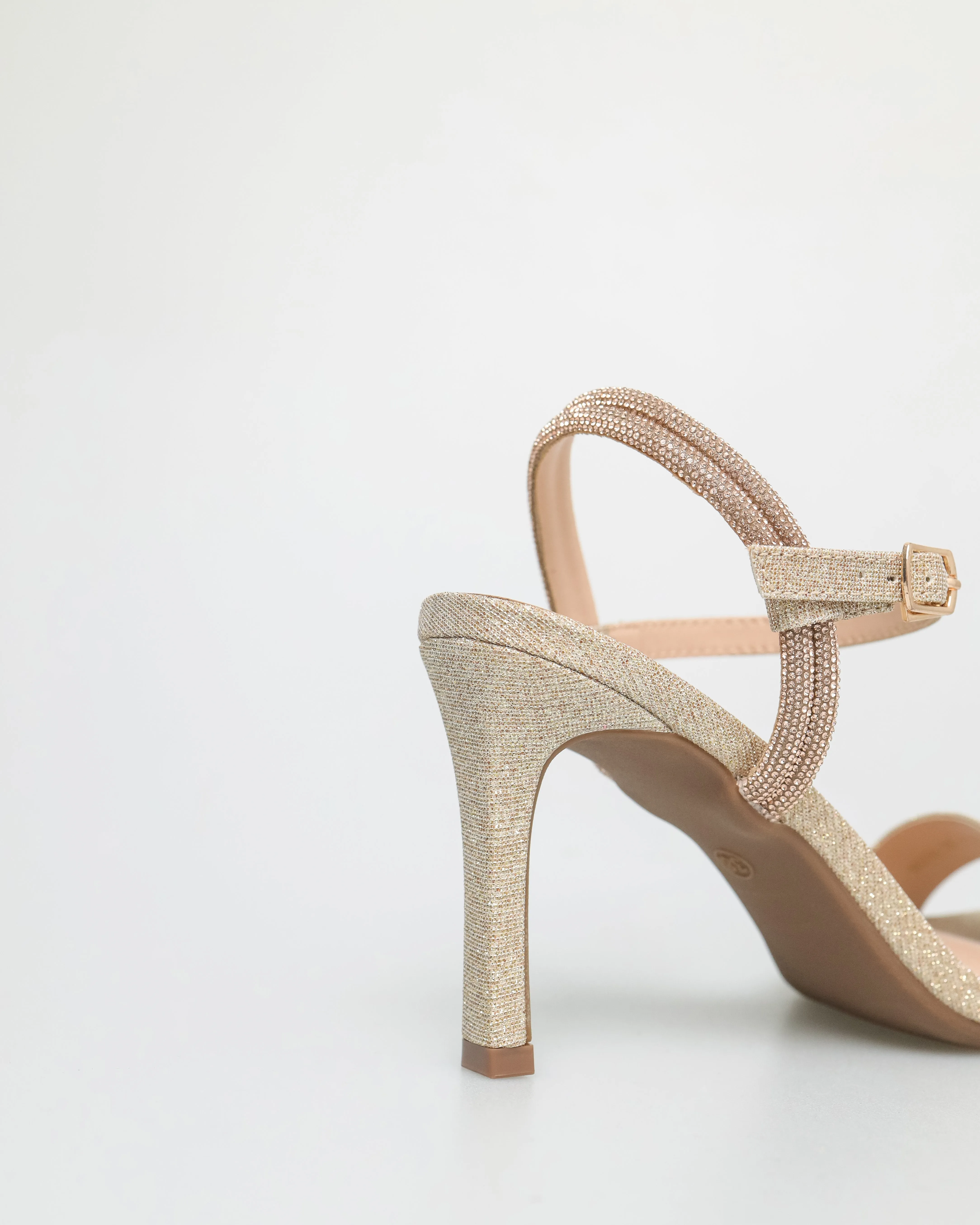 Tomaz NN299 Ladies Glitter Slingbacks Heels