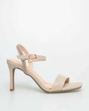 Tomaz NN299 Ladies Glitter Slingbacks Heels
