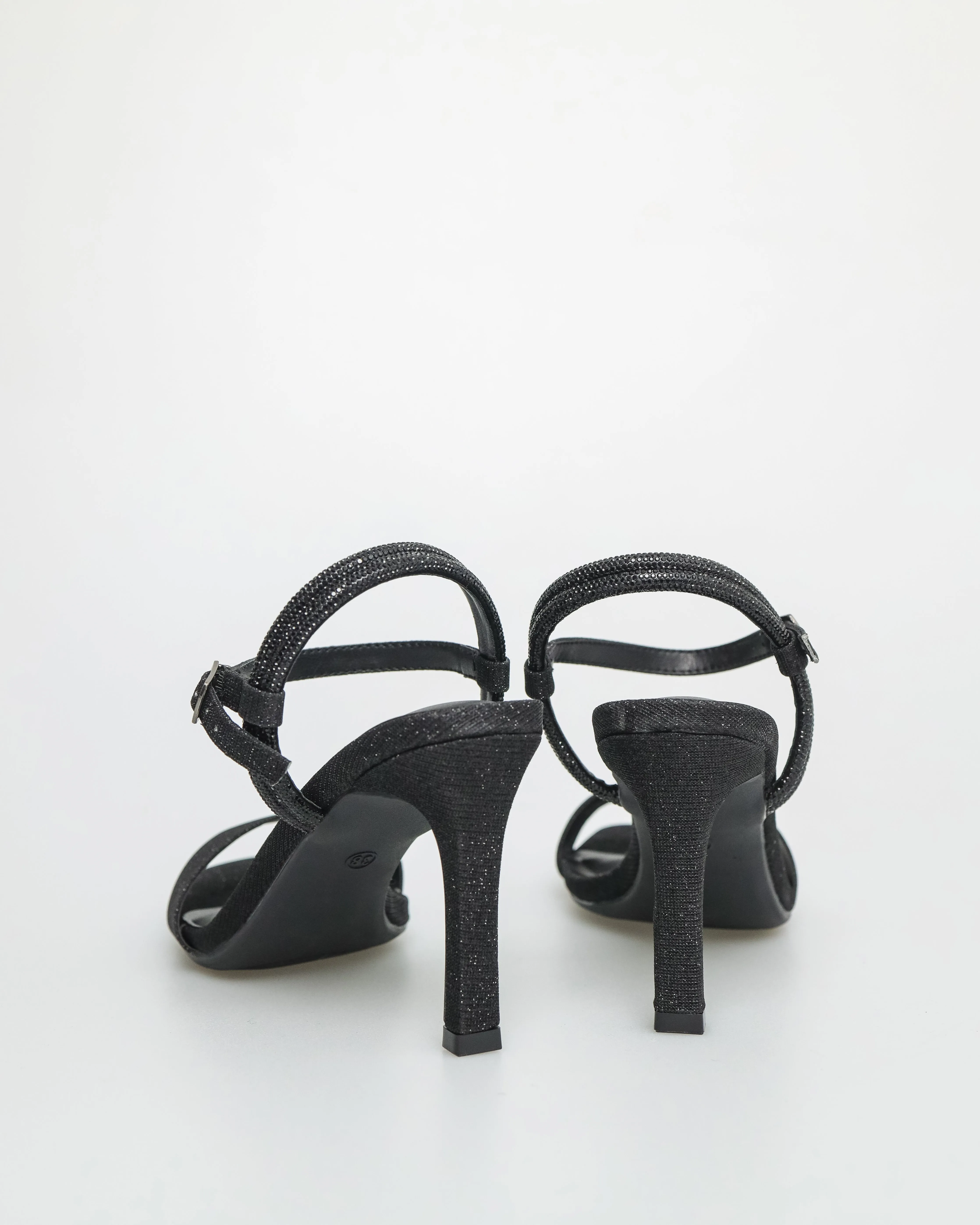 Tomaz NN299 Ladies Glitter Slingbacks Heels