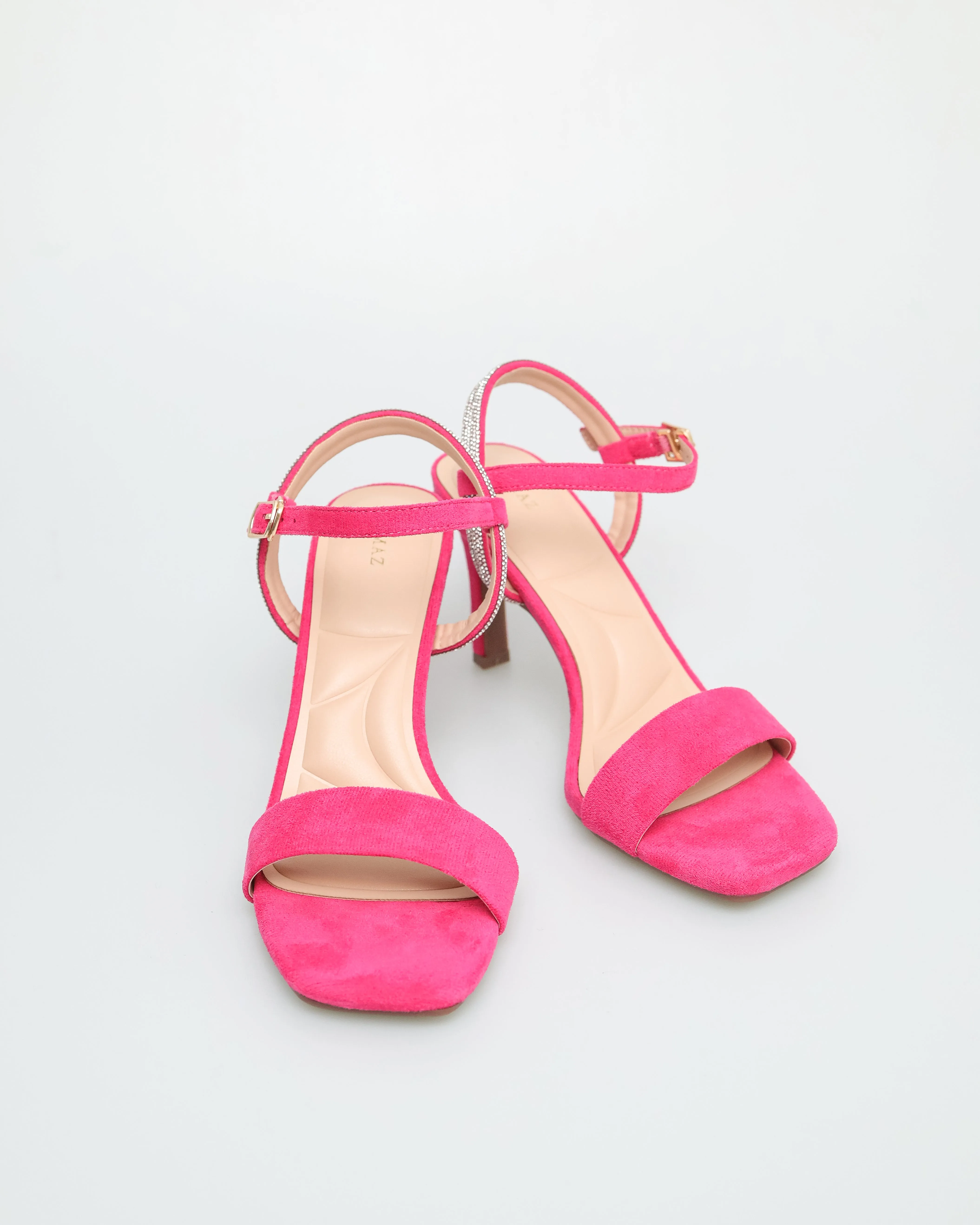 Tomaz NN299 Ladies Glitter Slingbacks Heels