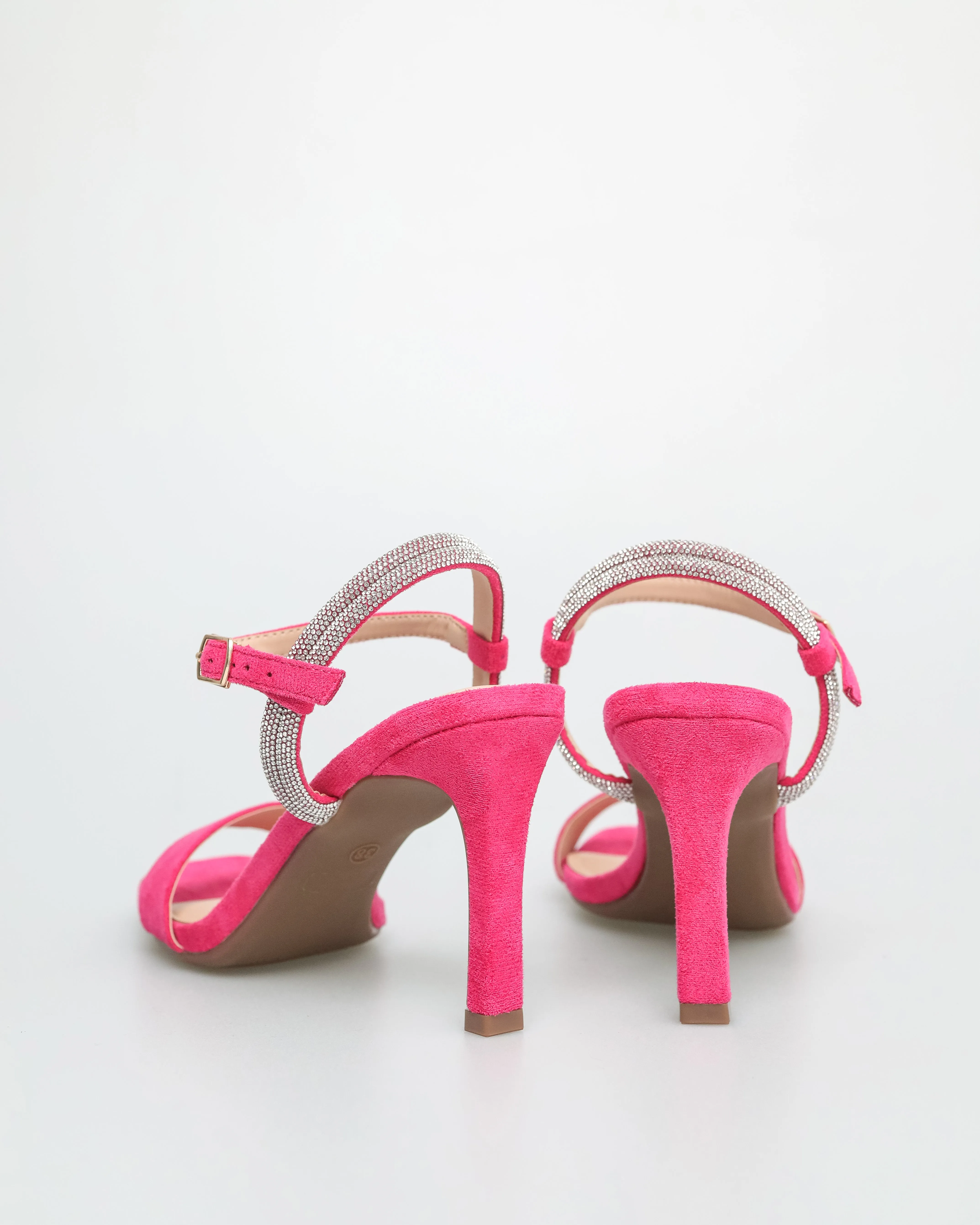 Tomaz NN299 Ladies Glitter Slingbacks Heels