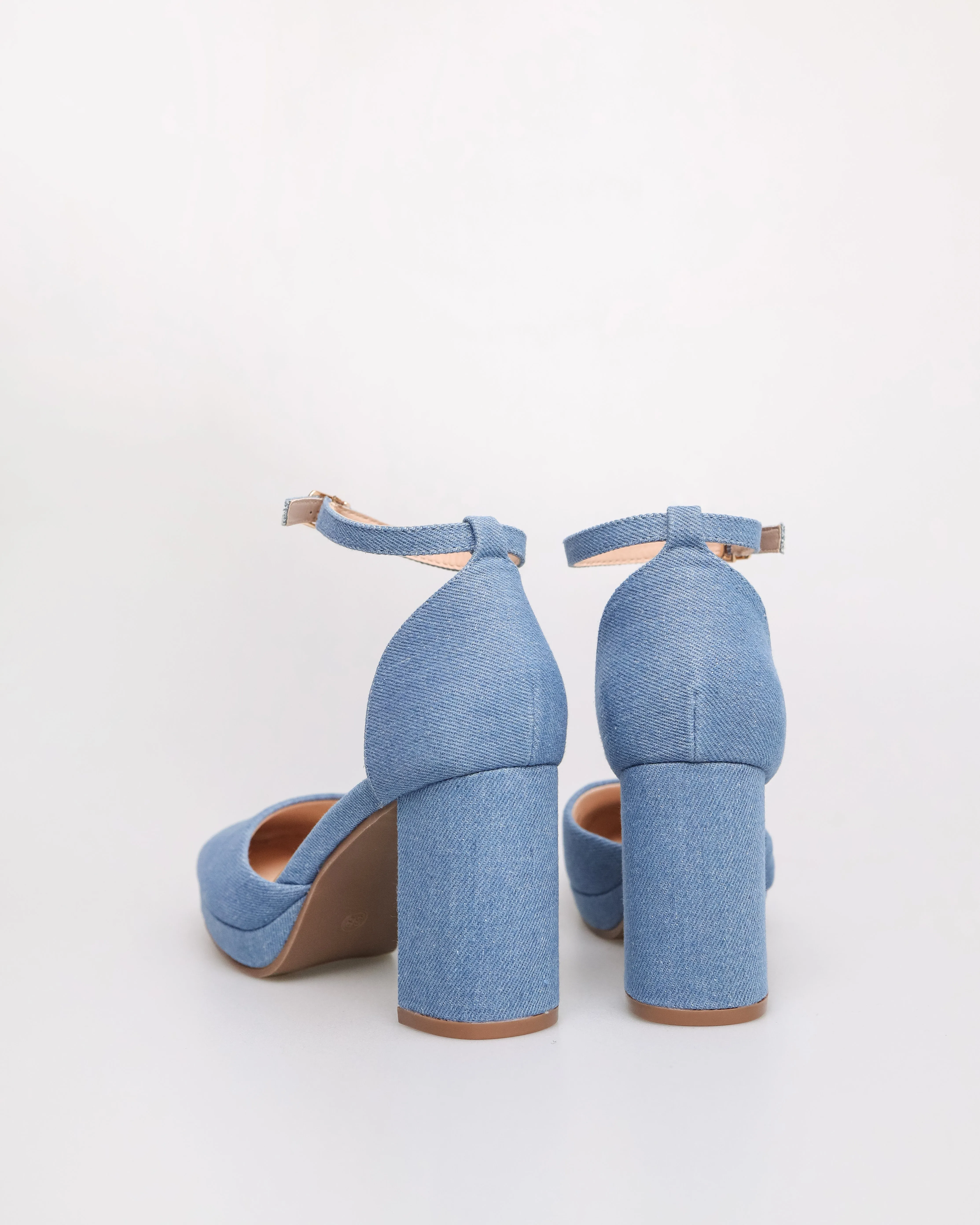 Tomaz NN301 Ladies Anklestrap Heels