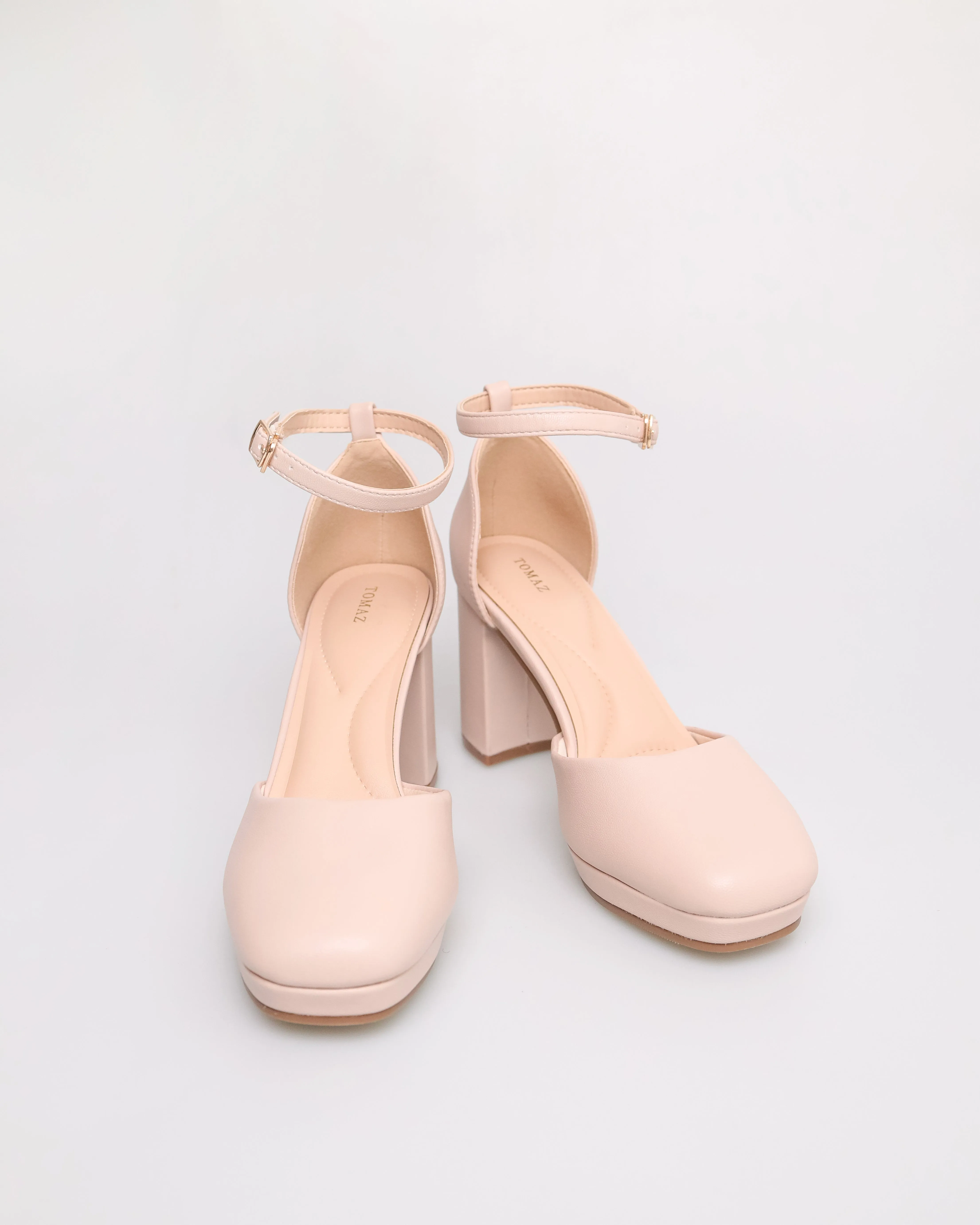 Tomaz NN301 Ladies Anklestrap Heels
