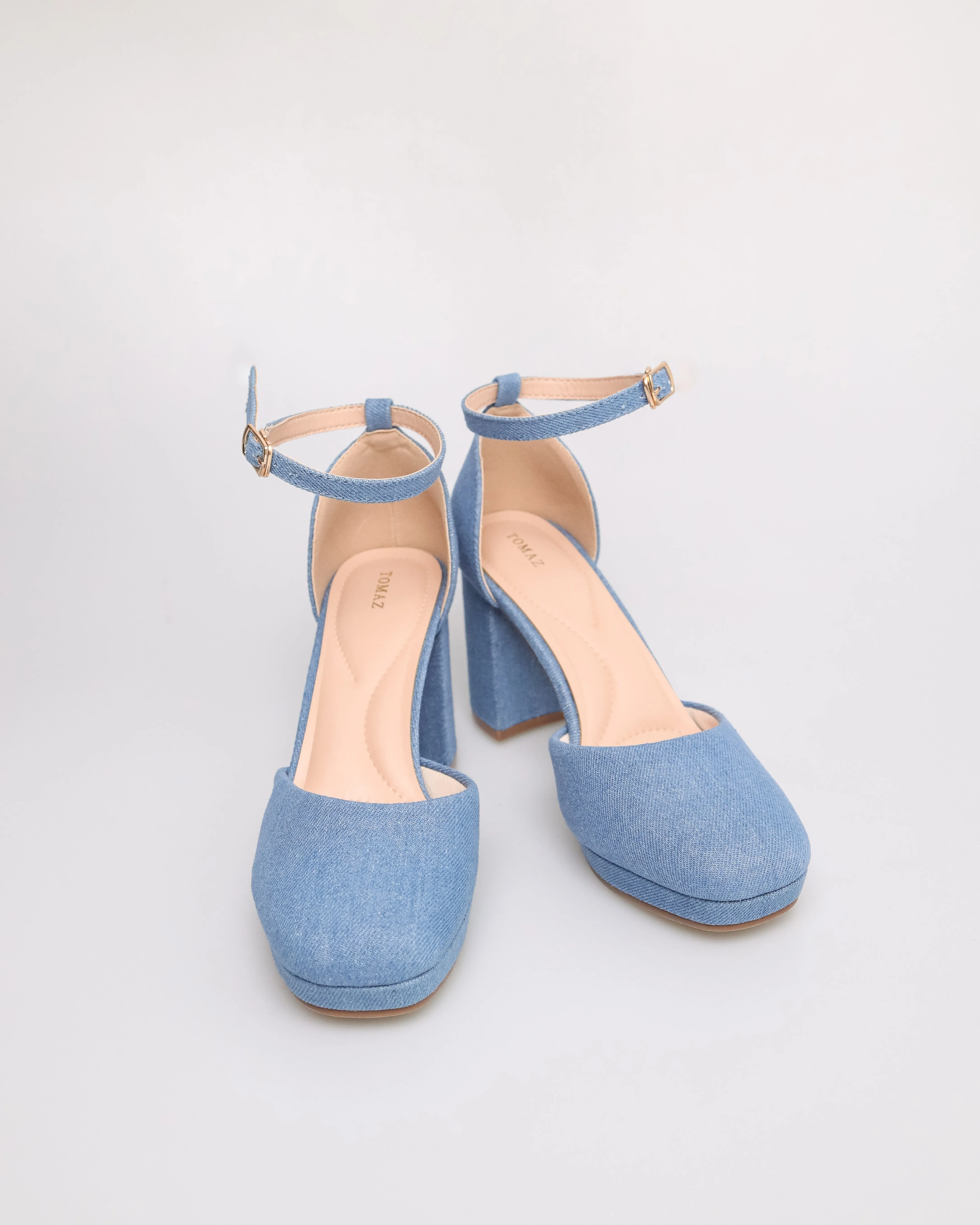 Tomaz NN301 Ladies Anklestrap Heels
