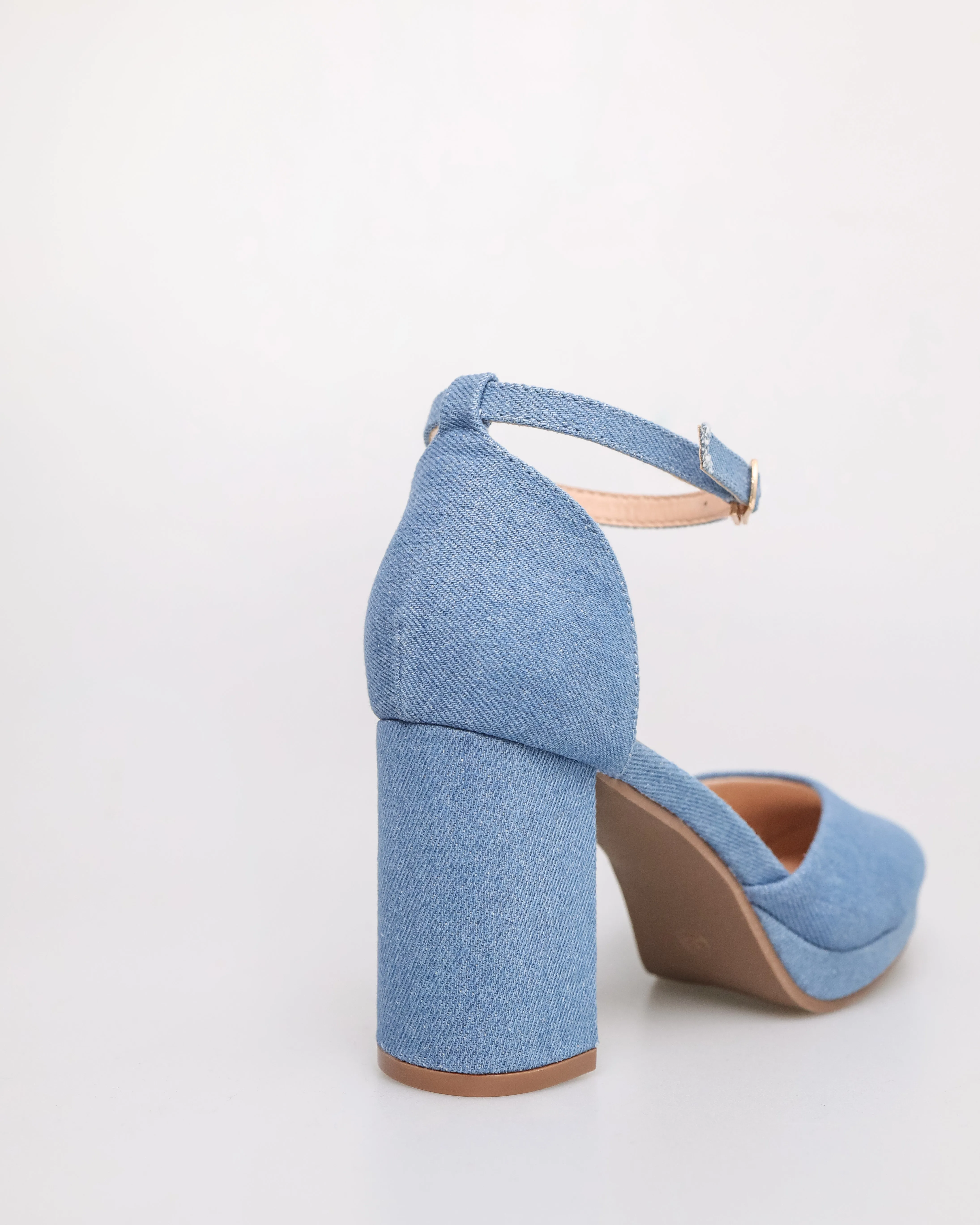 Tomaz NN301 Ladies Anklestrap Heels