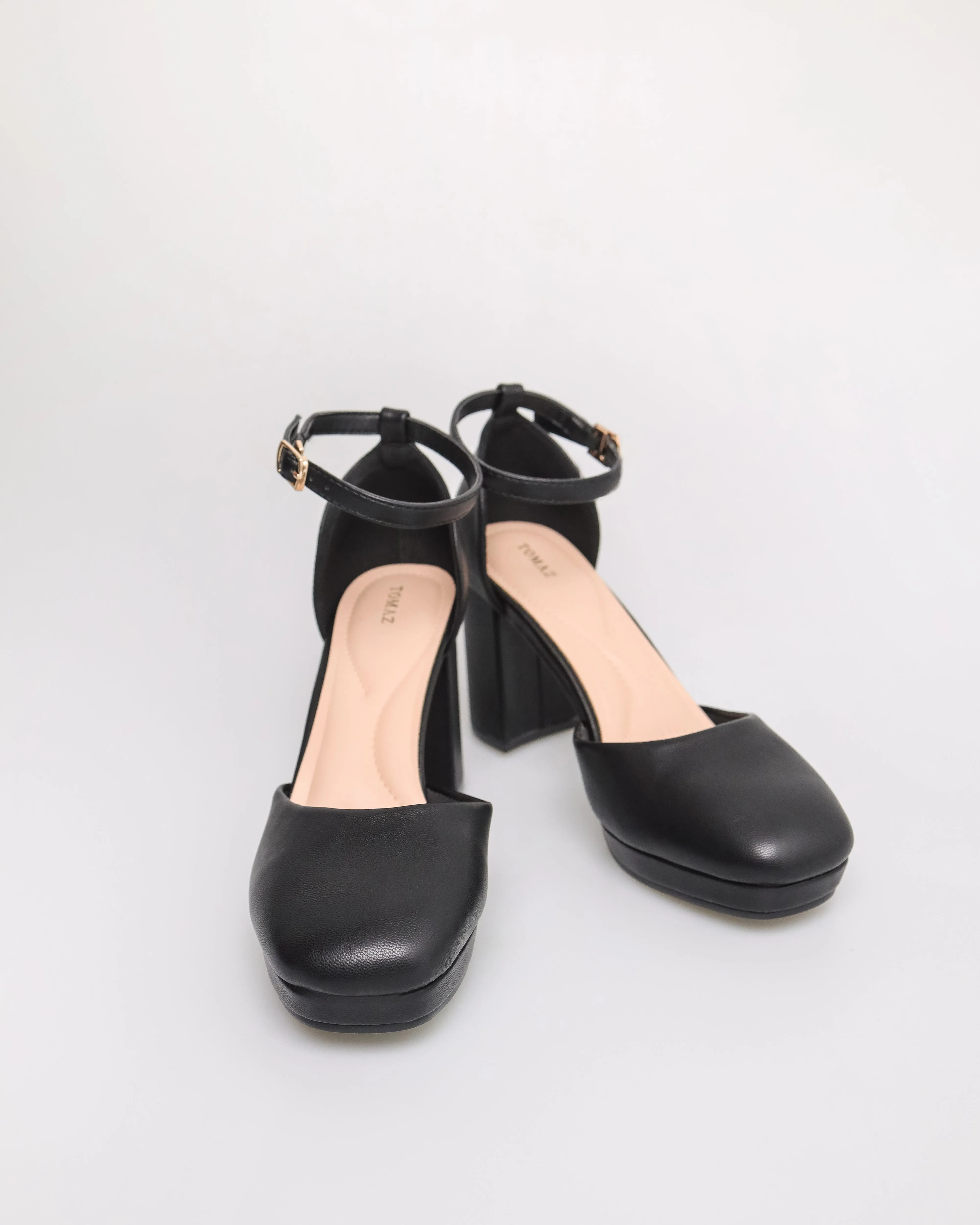 Tomaz NN301 Ladies Anklestrap Heels