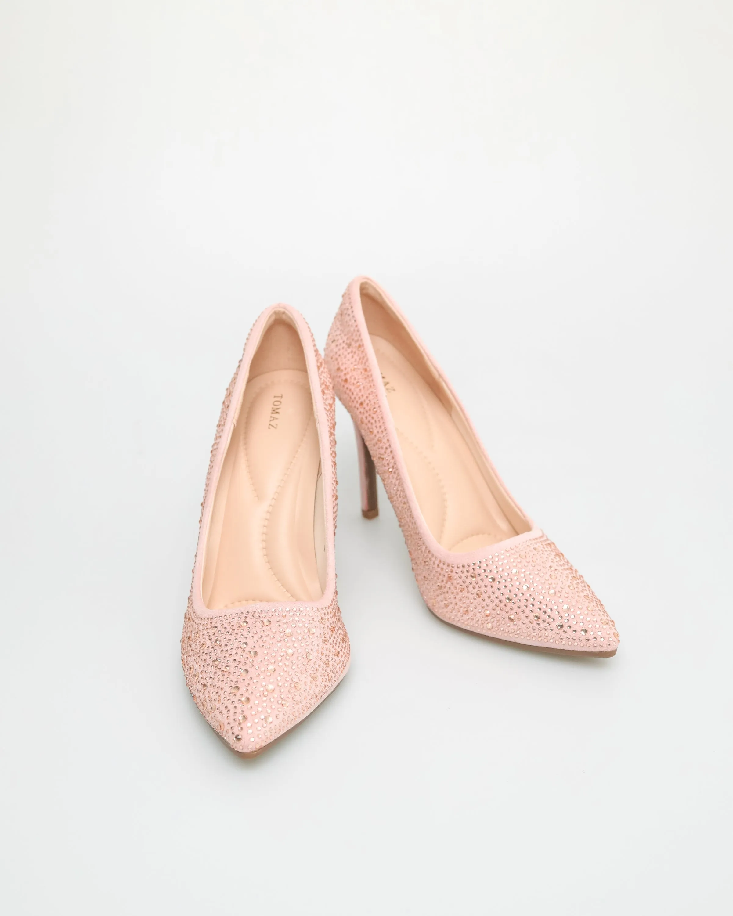 Tomaz NN327 Ladies Glitter High Heels