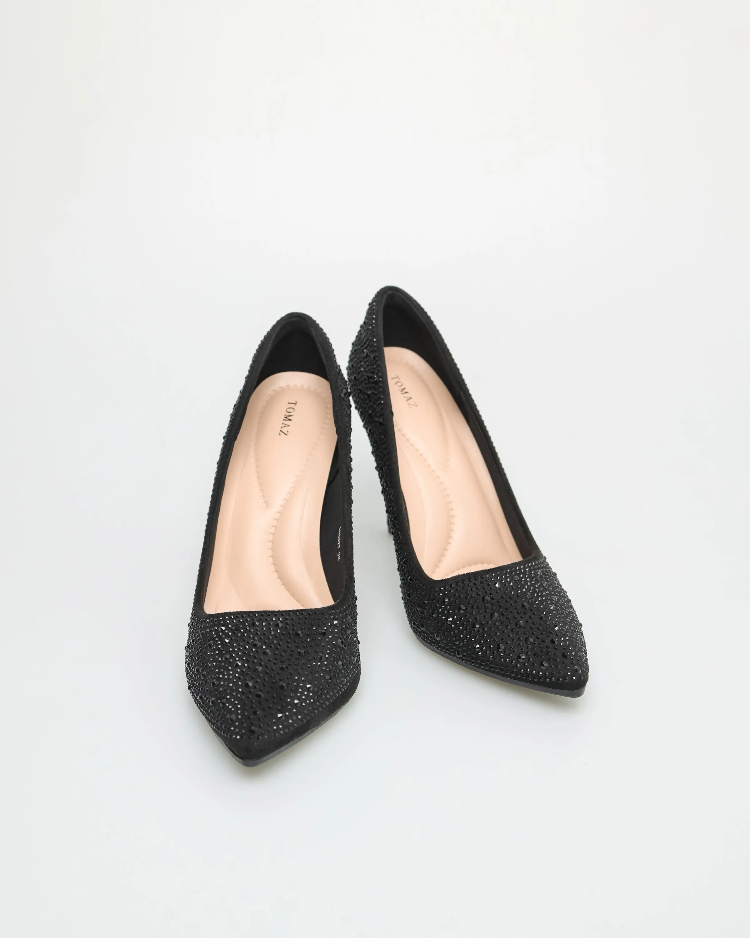 Tomaz NN327 Ladies Glitter High Heels