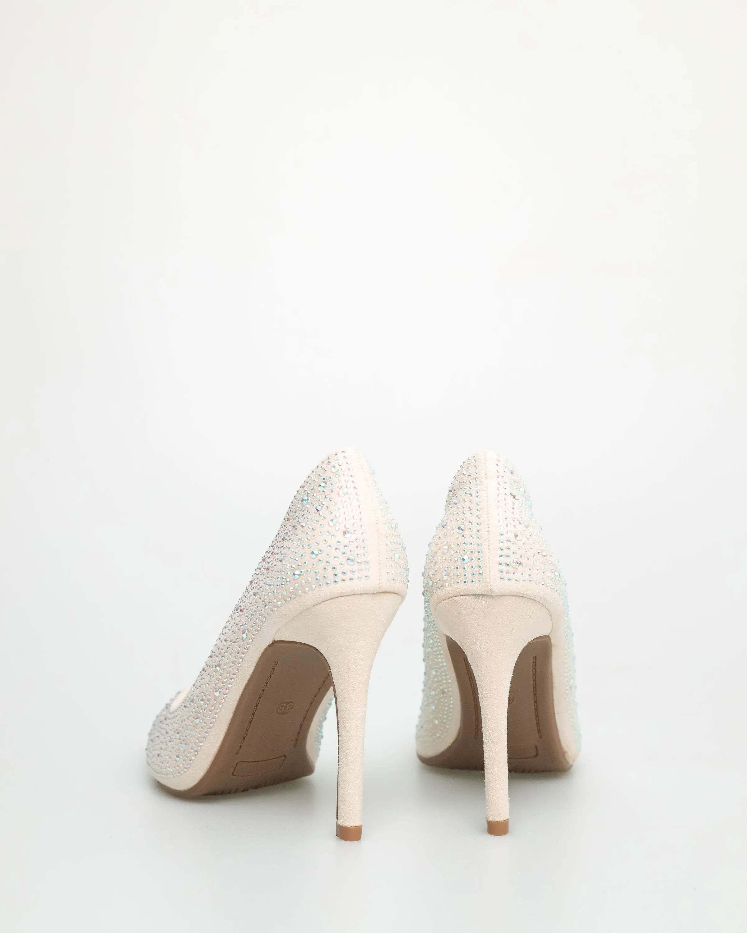 Tomaz NN327 Ladies Glitter High Heels