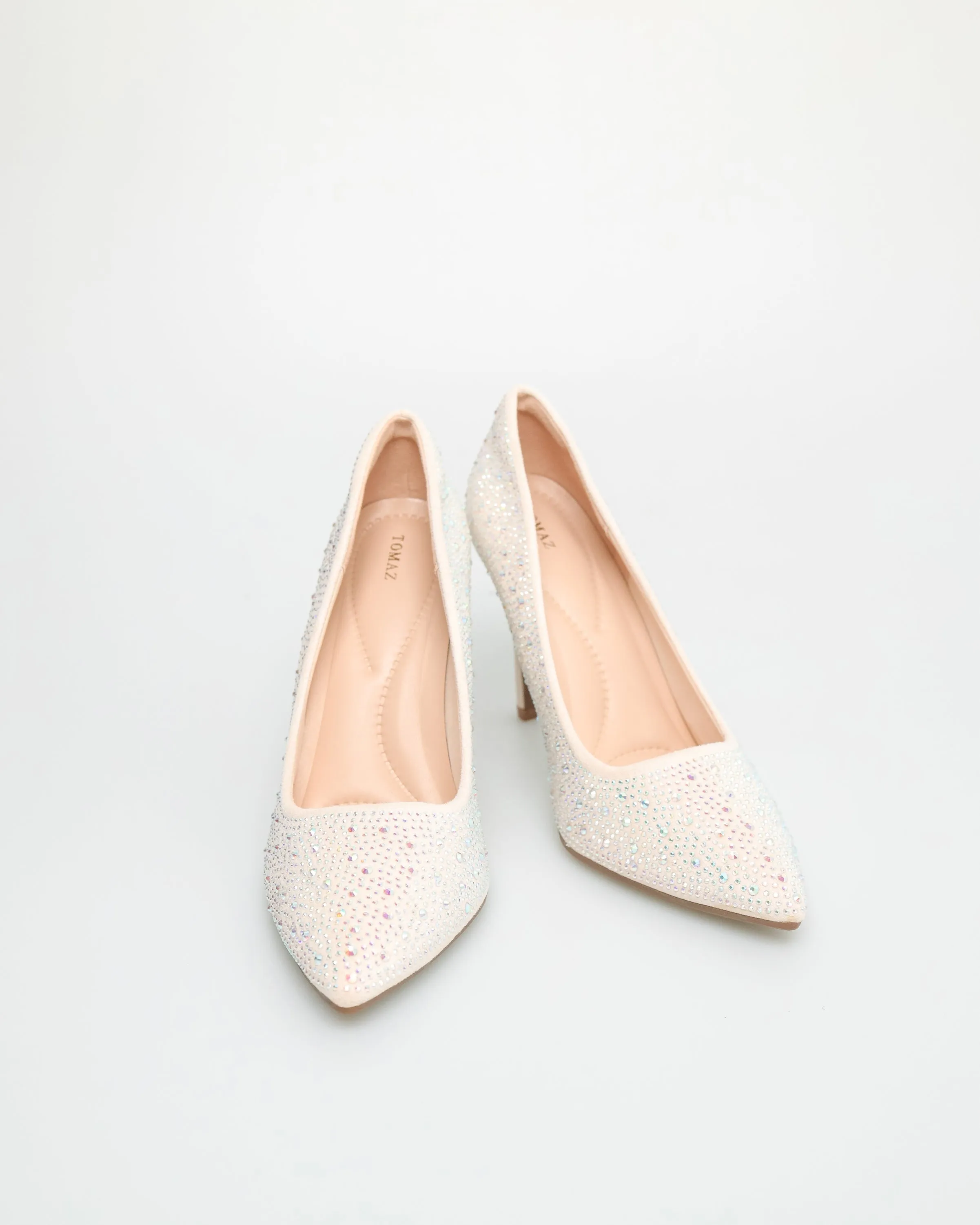 Tomaz NN327 Ladies Glitter High Heels