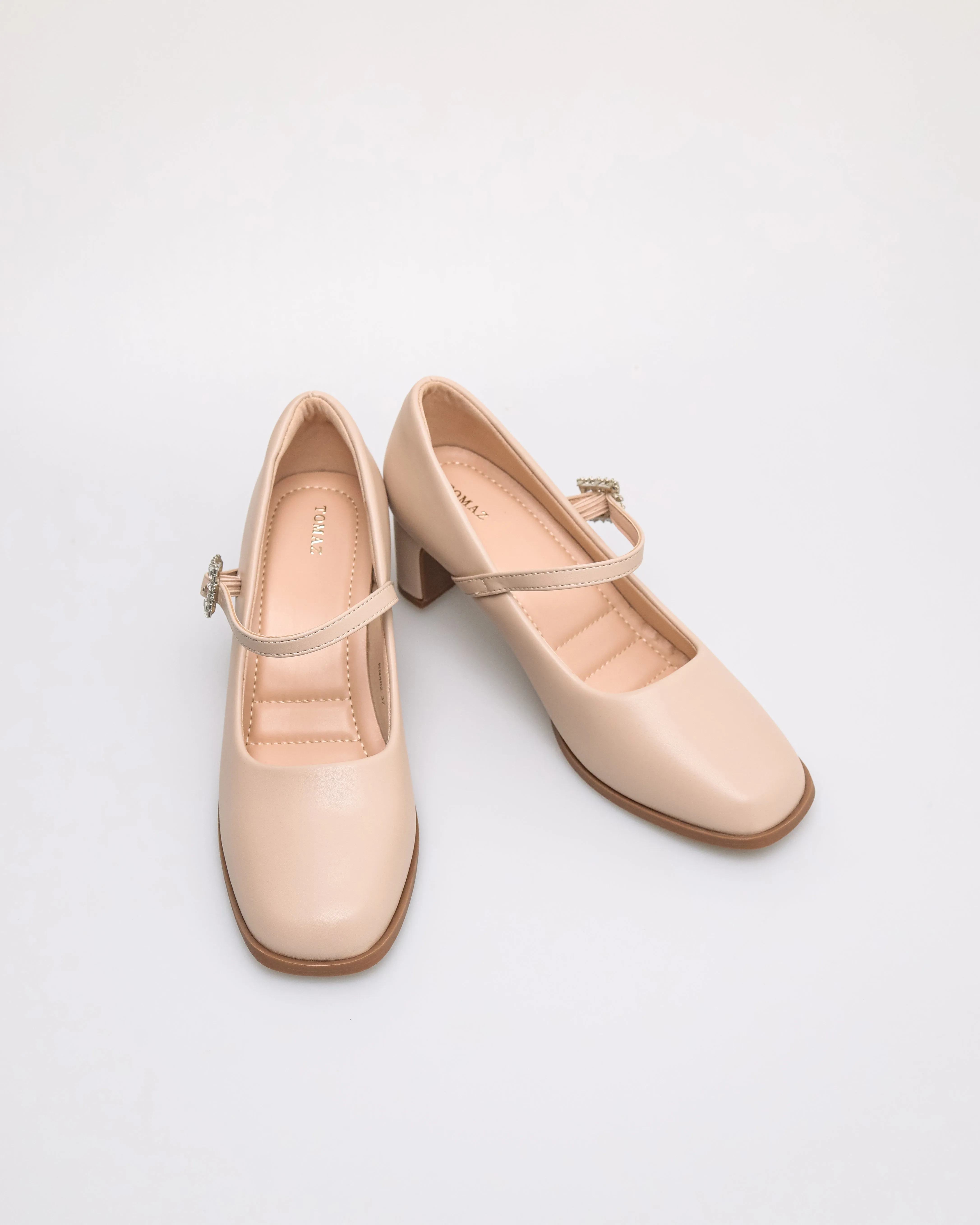 Tomaz NN402 Ladies Ballerina Crystal Heels